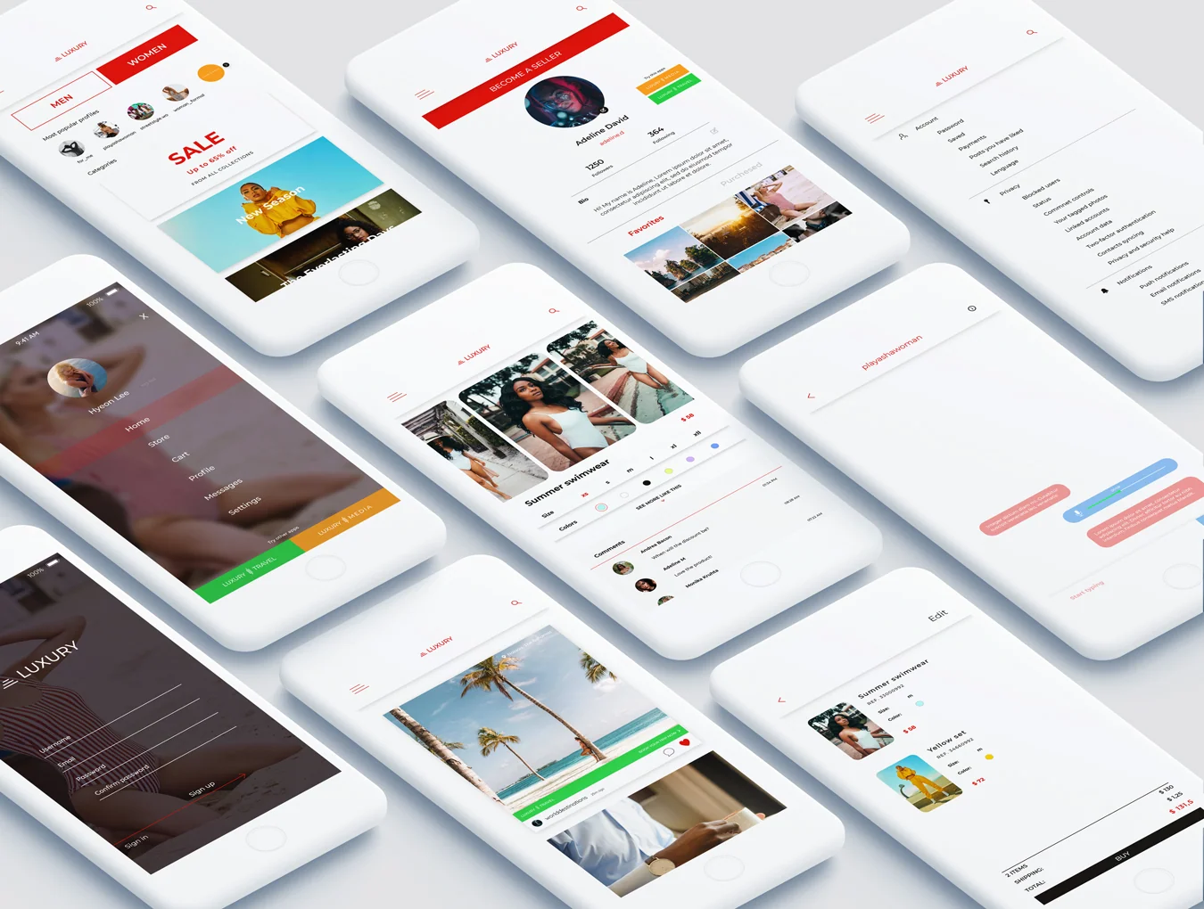 Luxury UI Kit 4