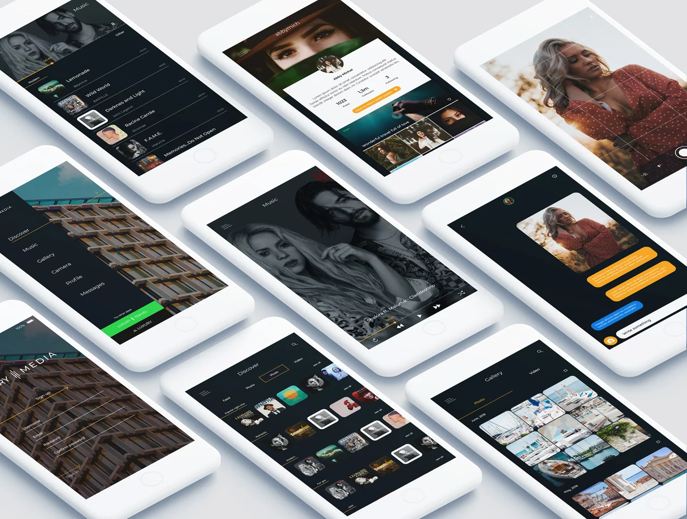 Luxury UI Kit 6