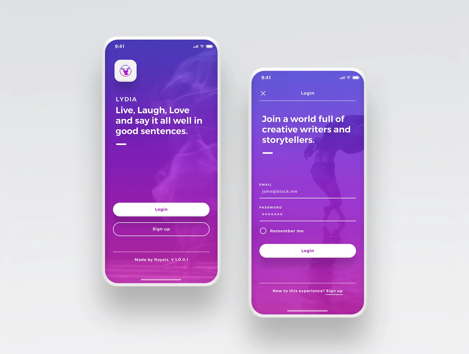 Lydia - Blogging App UI Kit 10
