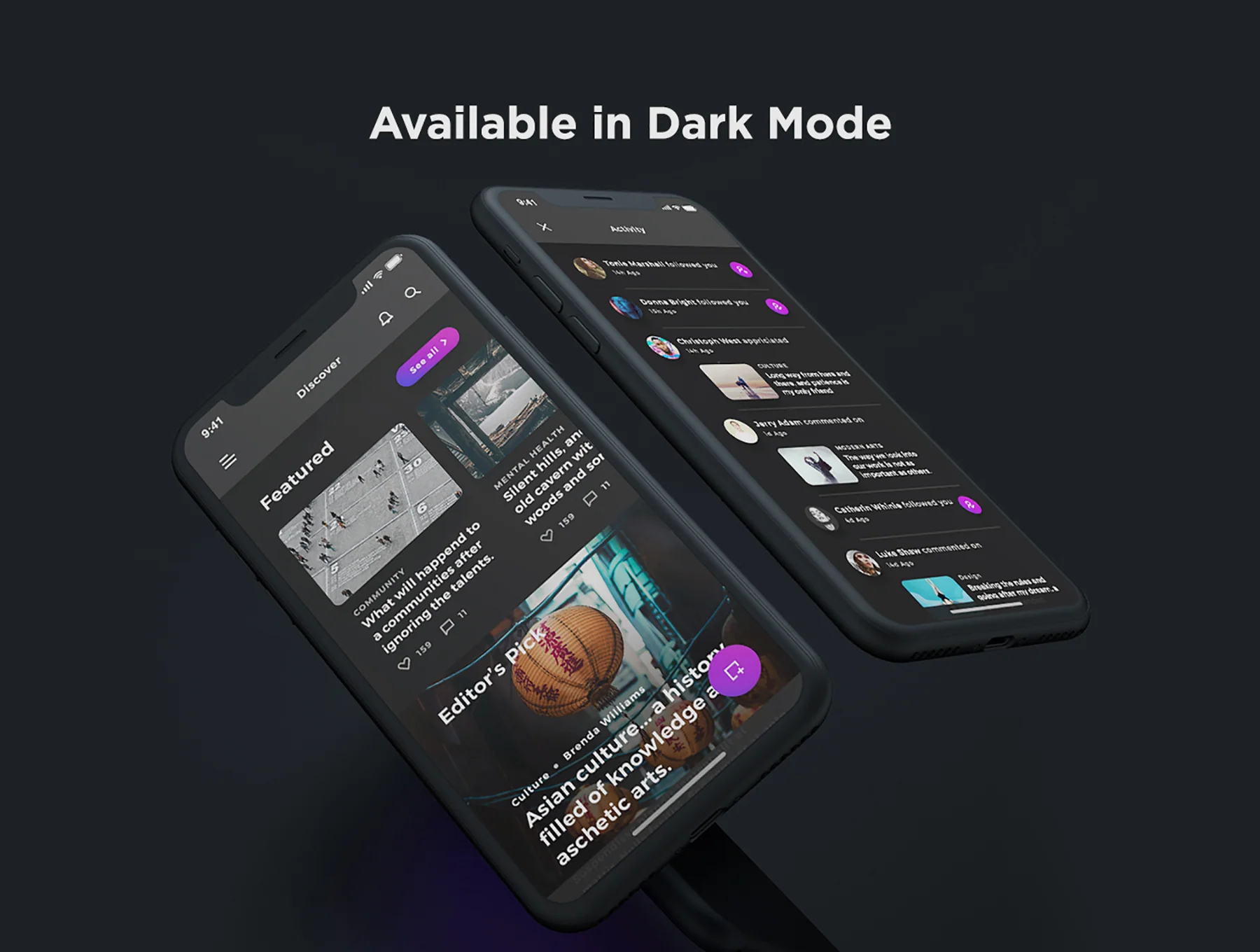 Lydia - Blogging App UI Kit 5