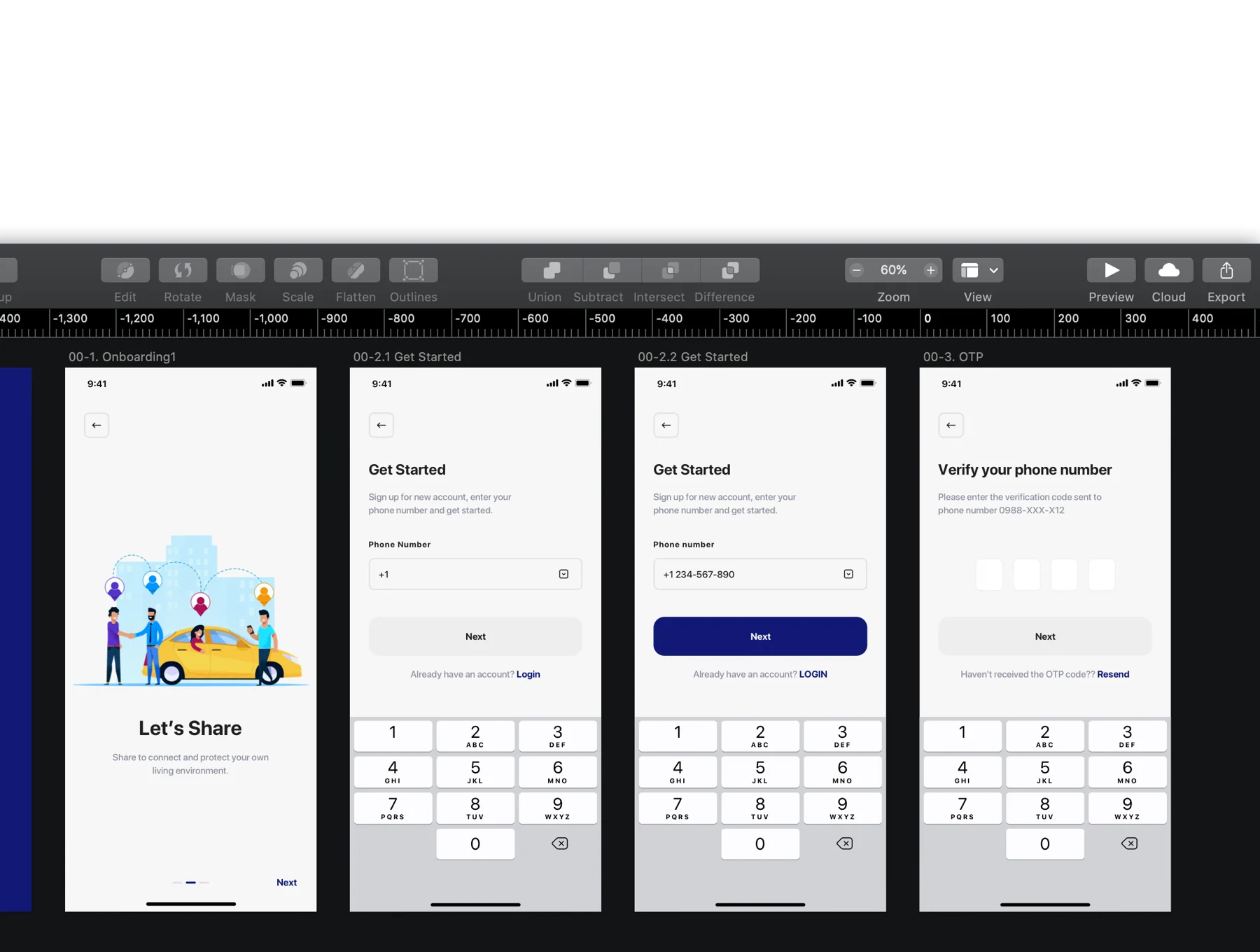 Lydia - Car Booking & Sharing Mobile App UI Kit 6