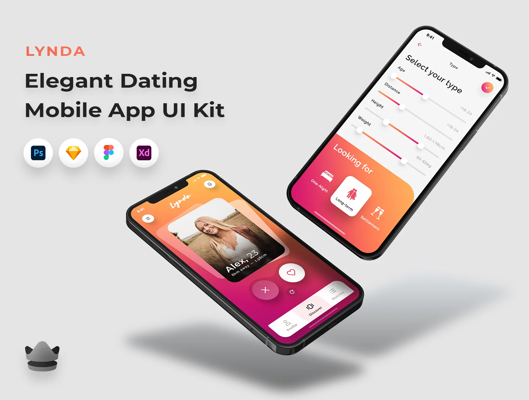 Lynda - Dating & Chat UI Kit