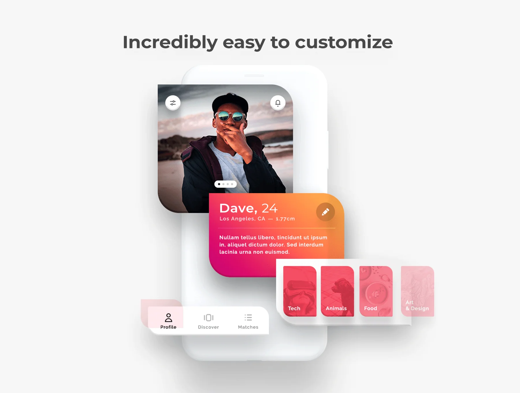 Lynda - Dating & Chat UI Kit 6