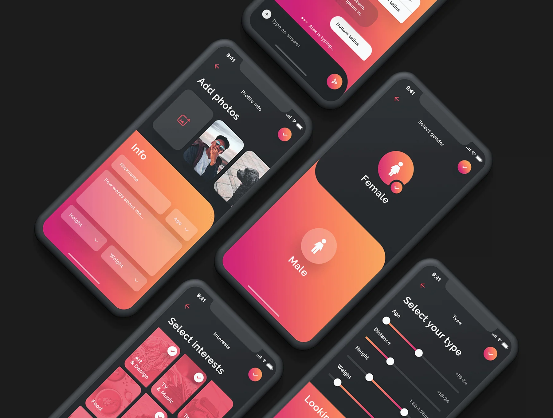 Lynda - Dating & Chat UI Kit 7