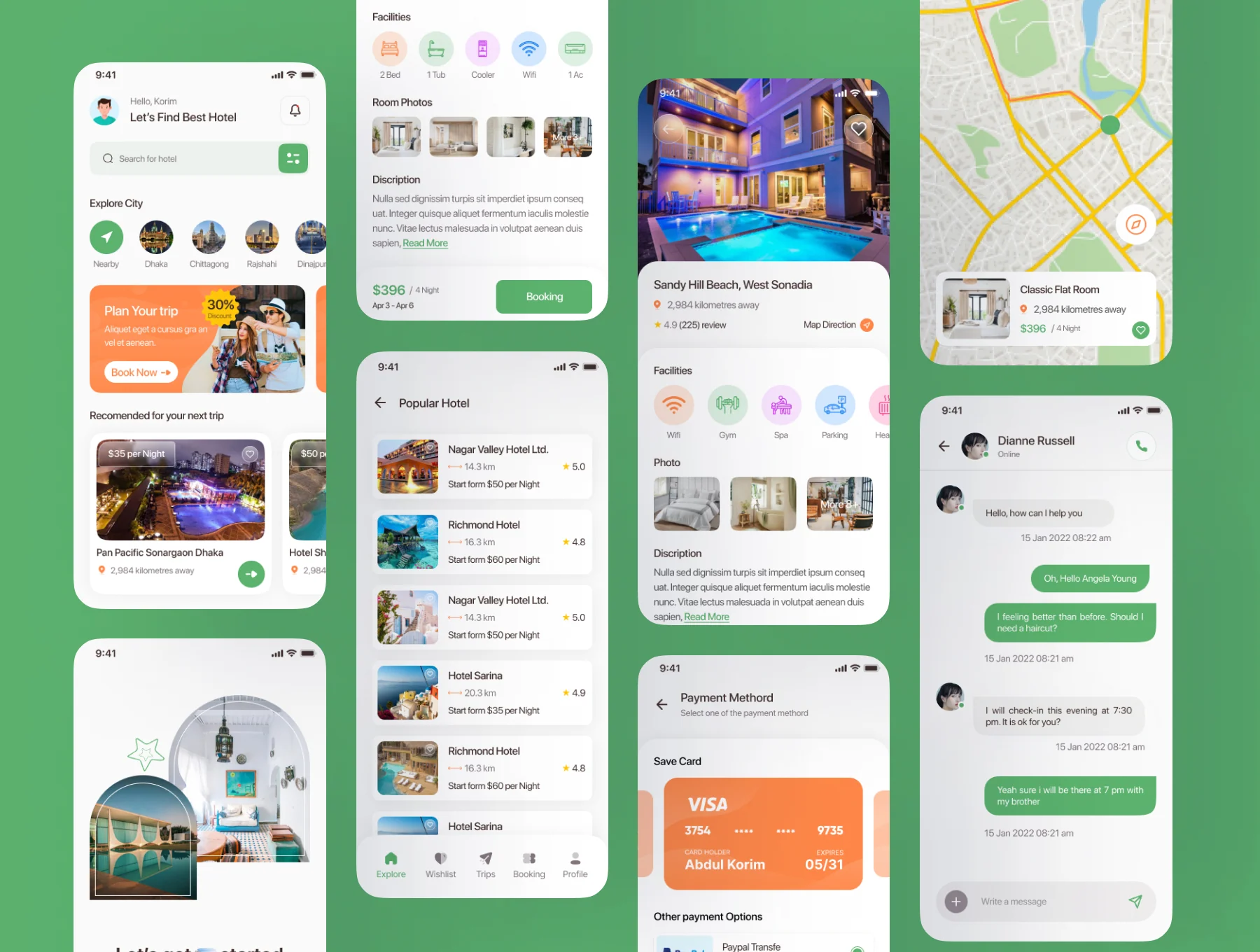Maan Hotel Booking App Flutter UI Kit 3