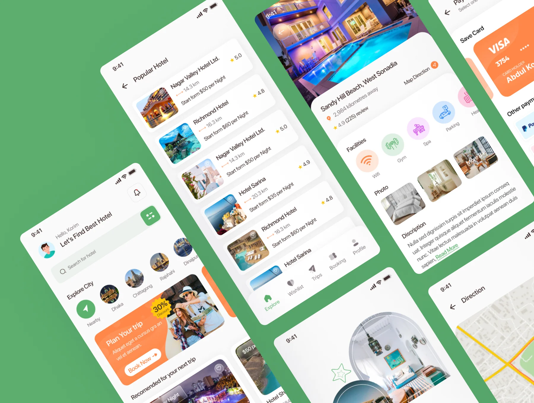 Maan Hotel Booking App Flutter UI Kit 4