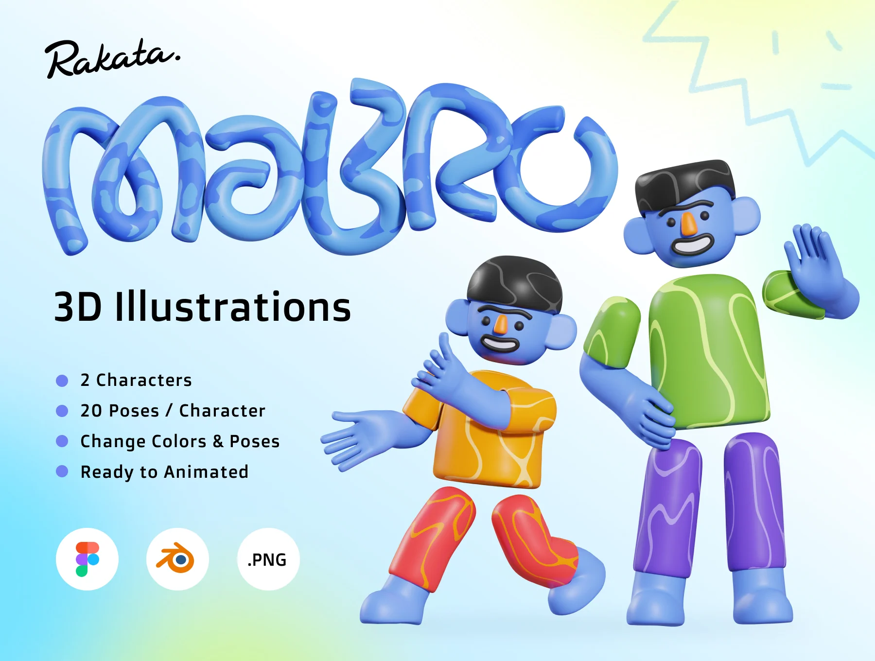 MaBro - 3D Illustrations