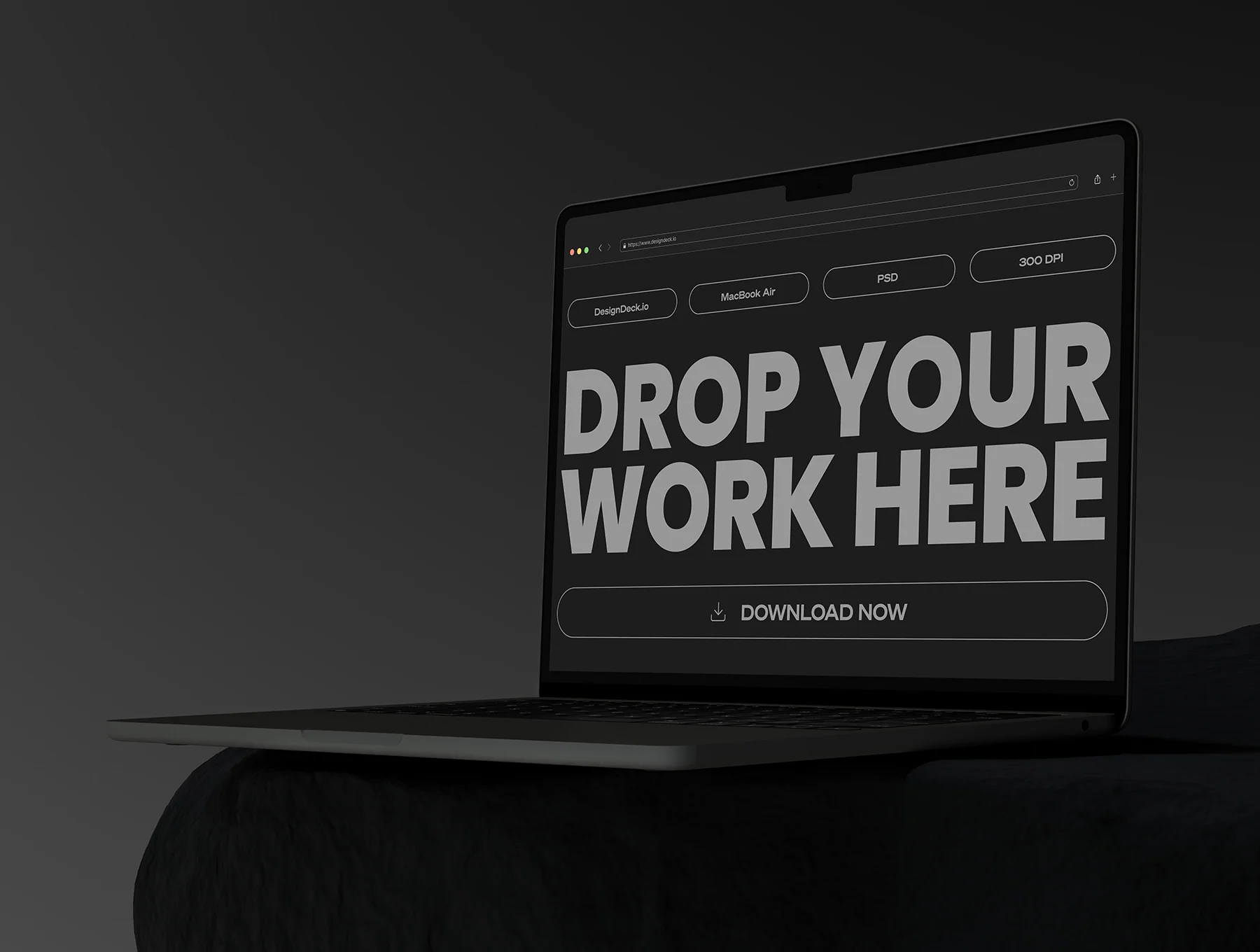 Macbook Air M2 Mockup Bundle - 6 Mockups 3