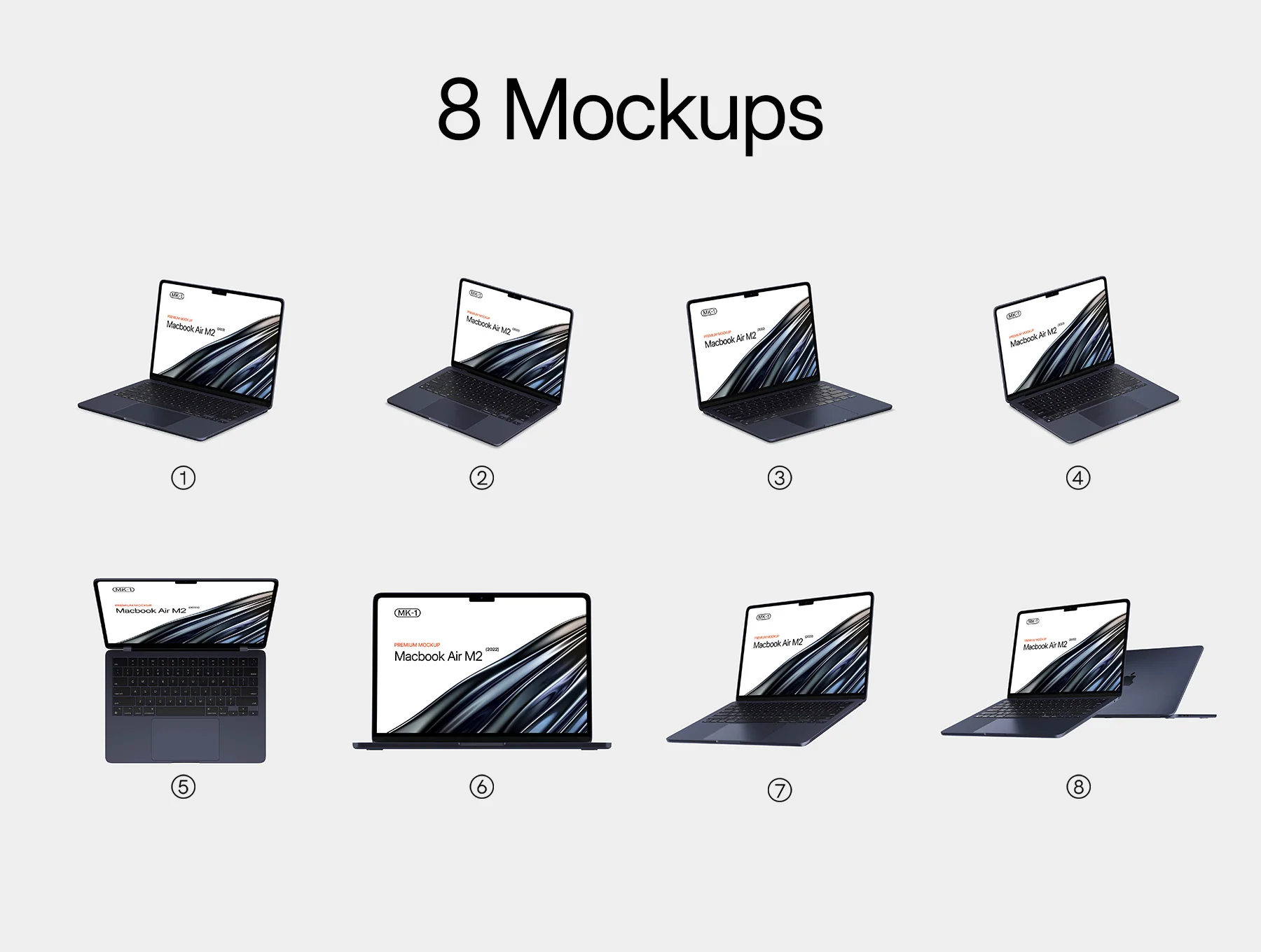 Macbook Air M2 - Mockup 2
