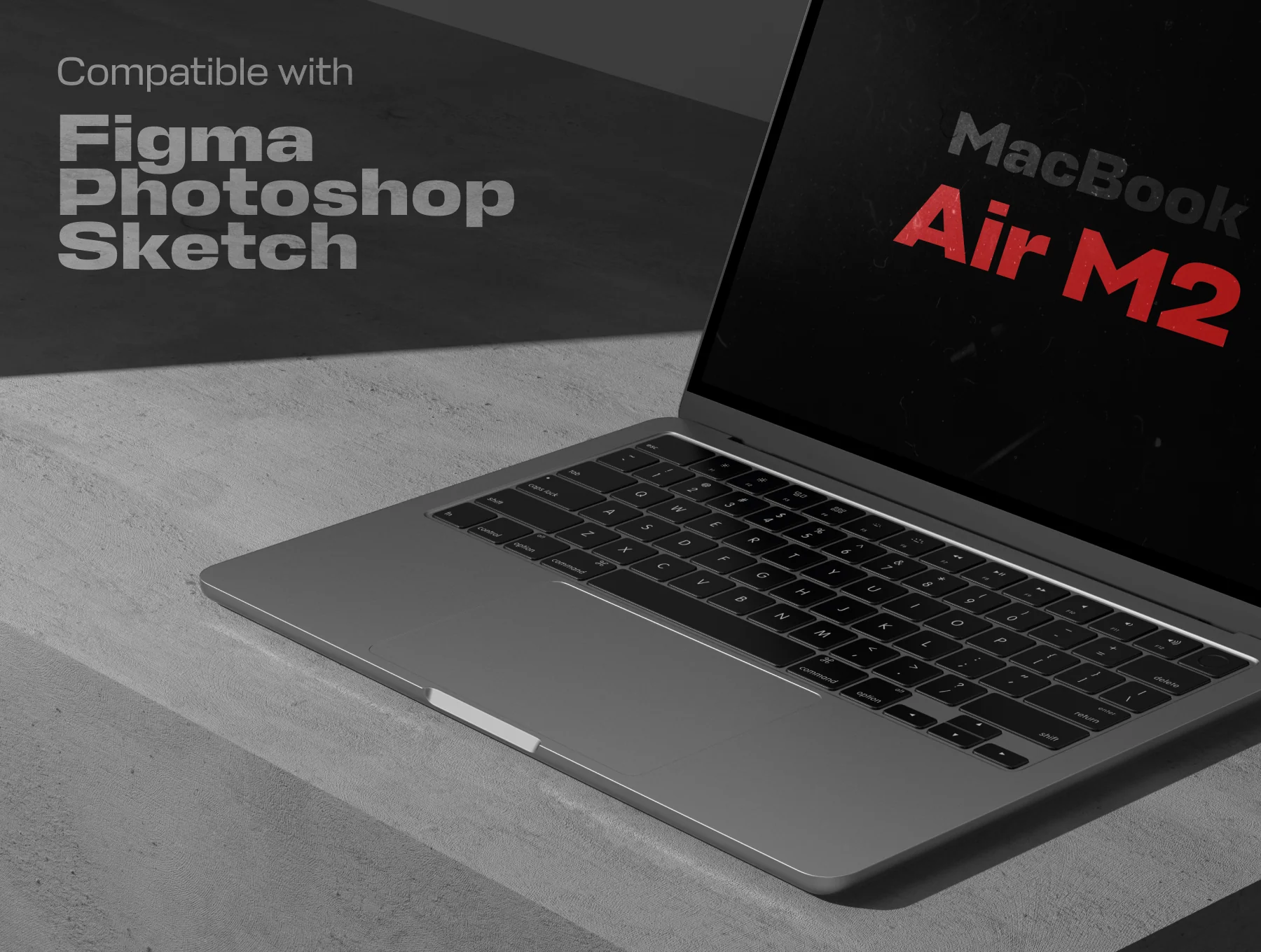 Macbook Air M2 Mockups Collection 4