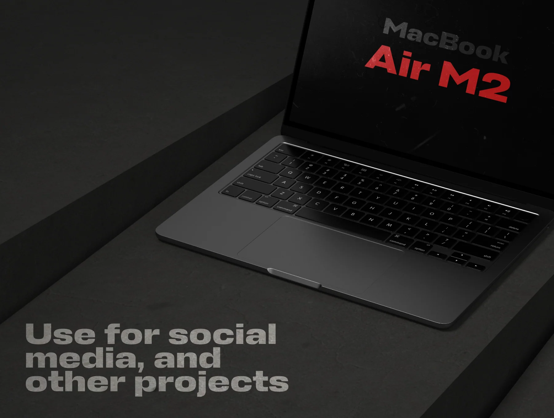 Macbook Air M2 Mockups Collection 7