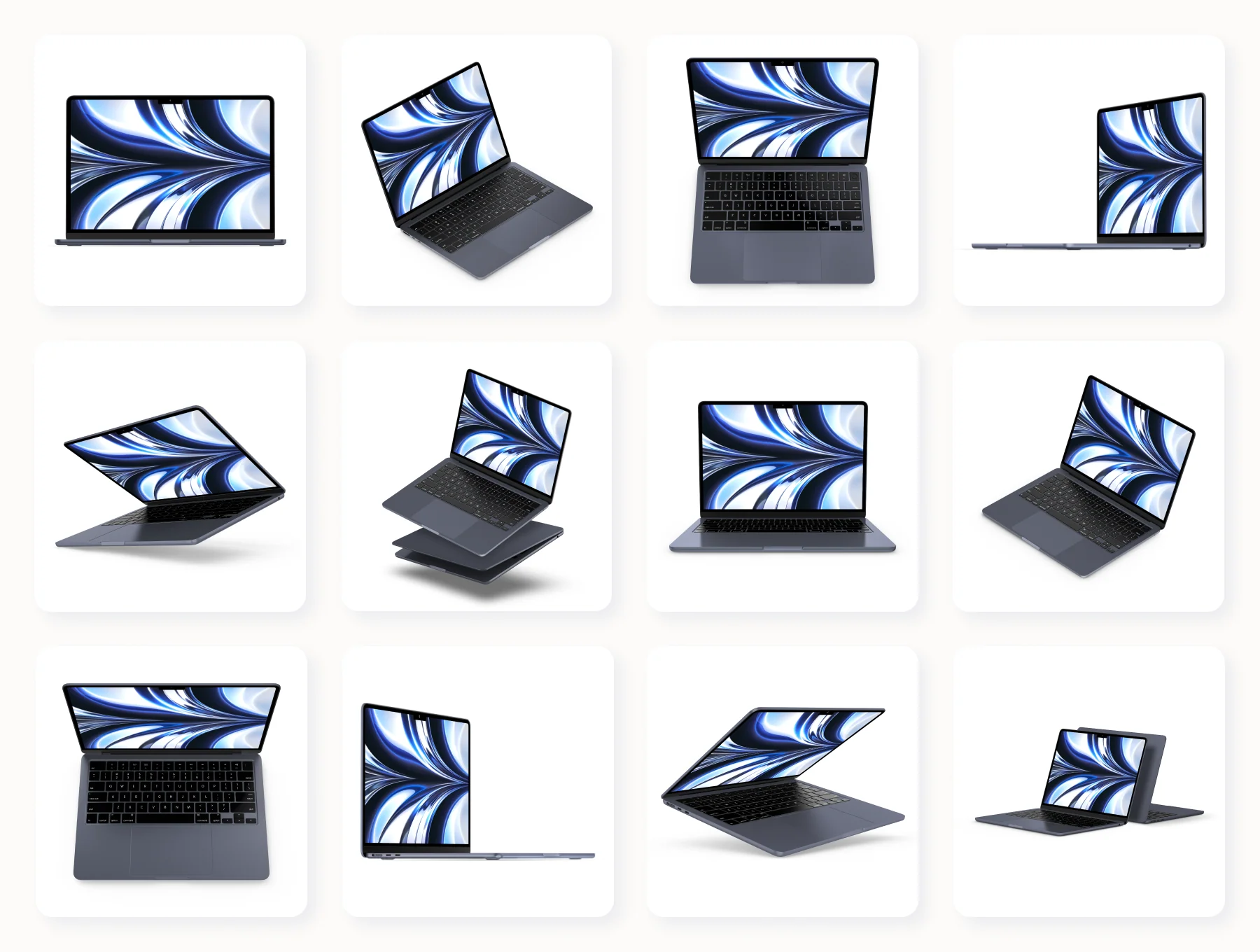 MacBook Air M2 Mockups 8