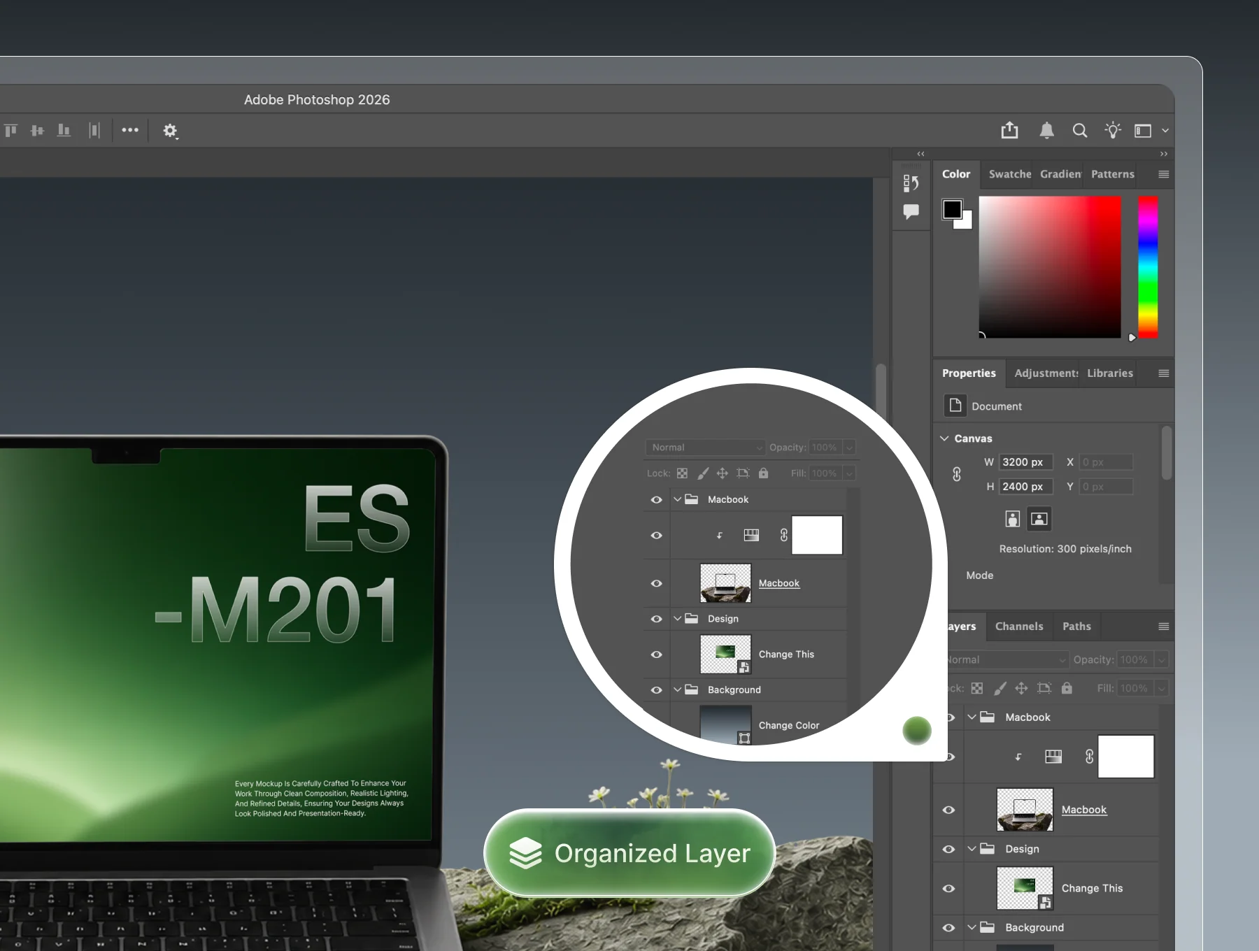 MacBook Mockup Kit 6