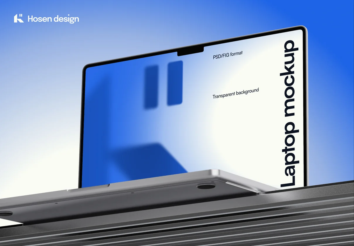 Laptop Mockup — Metal Scene