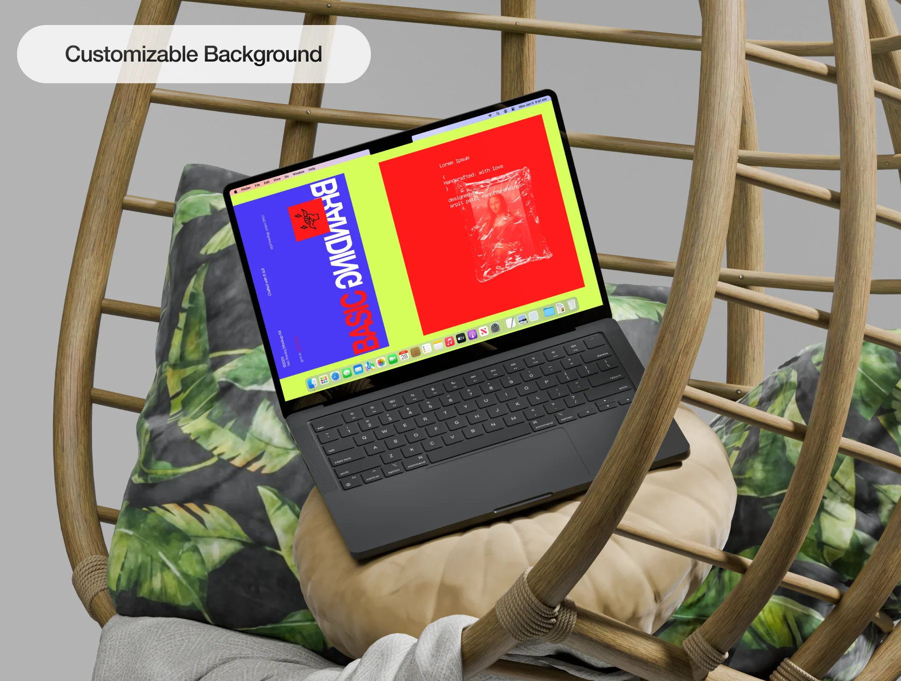 Macbook Pro Mockups - Basic Branding Mockup Kit 3