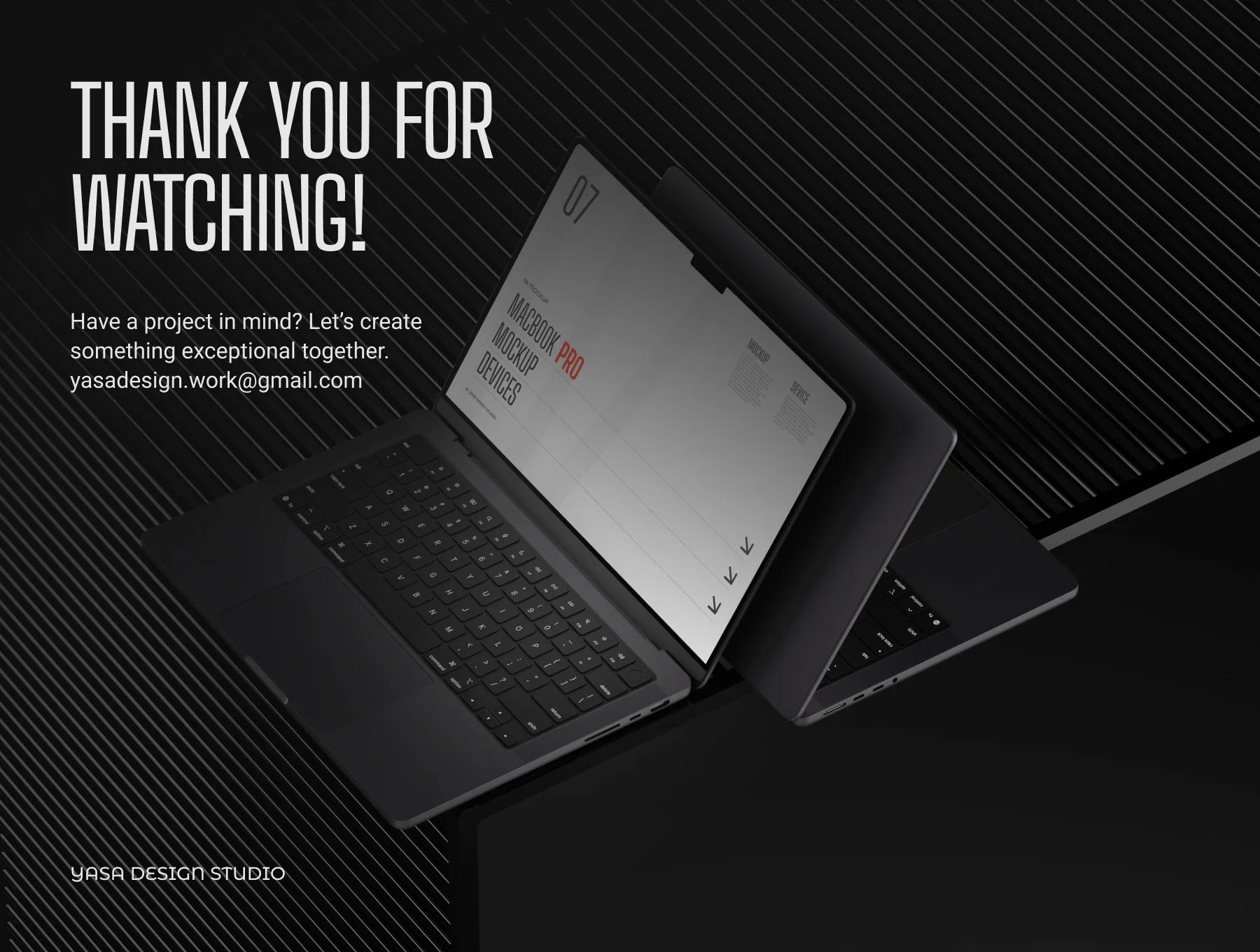 Macbook Pro 14 Inch Mockup 3D 4