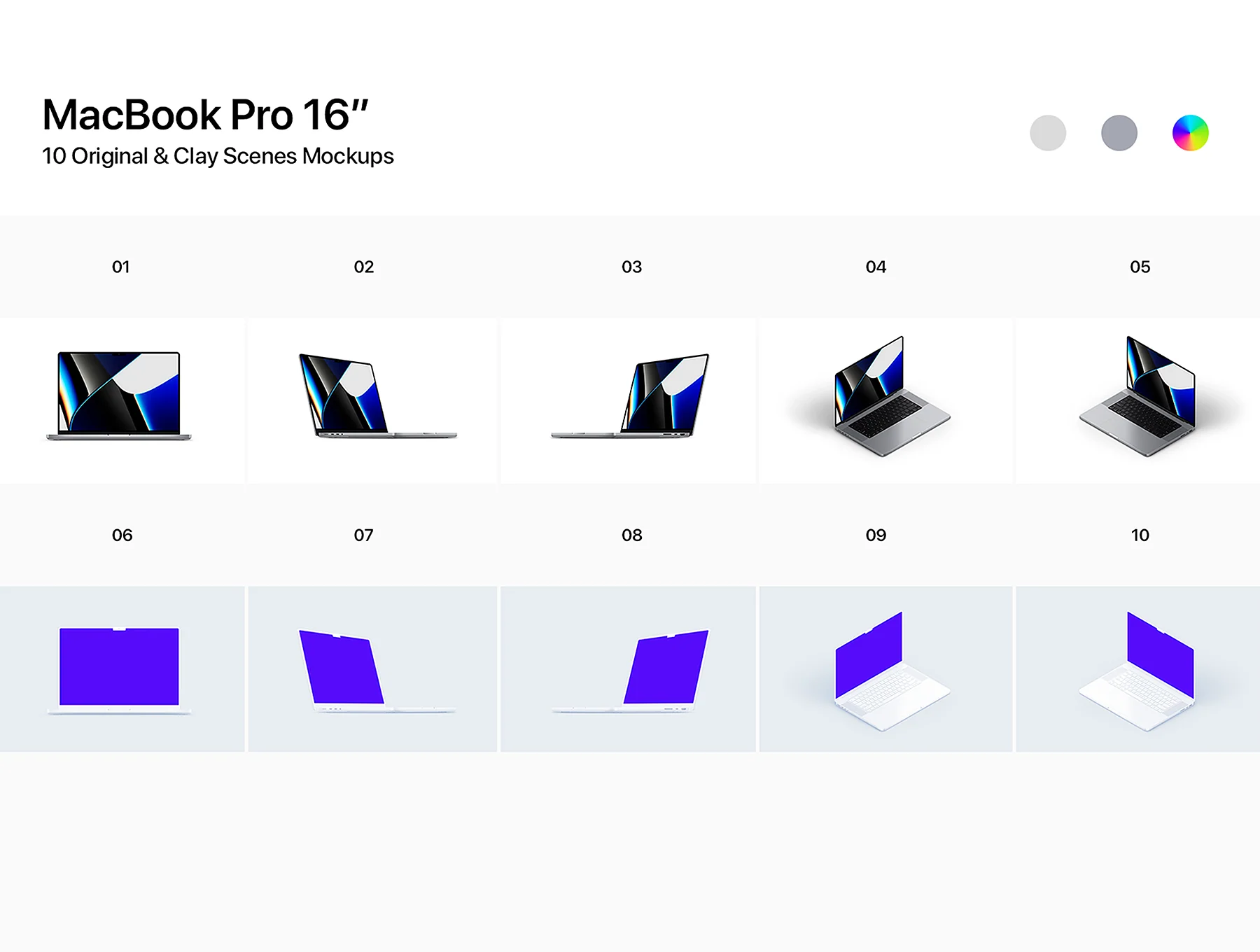 MacBook Pro 16-Inch Mockups 2