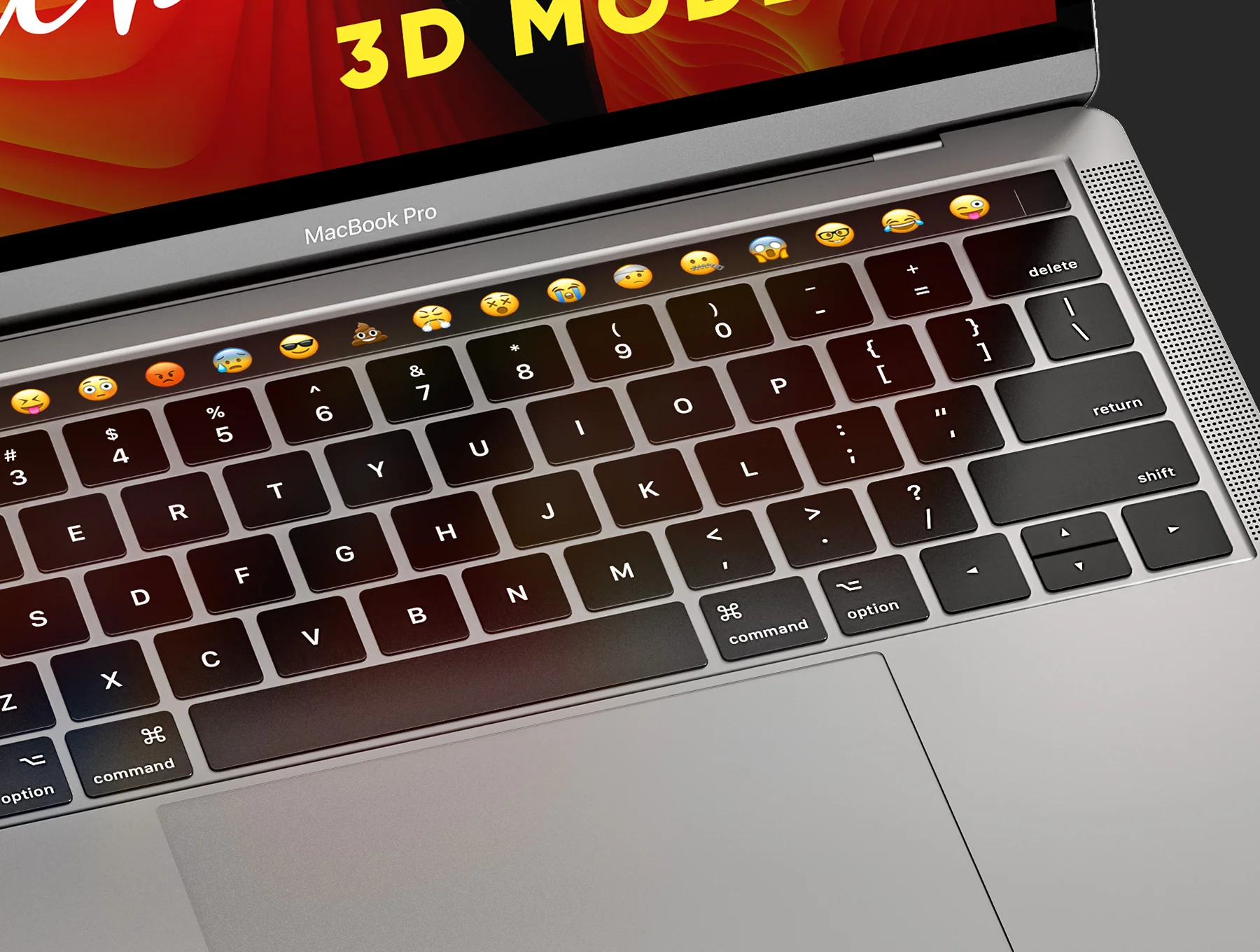 MacBook Pro 3D Model 4