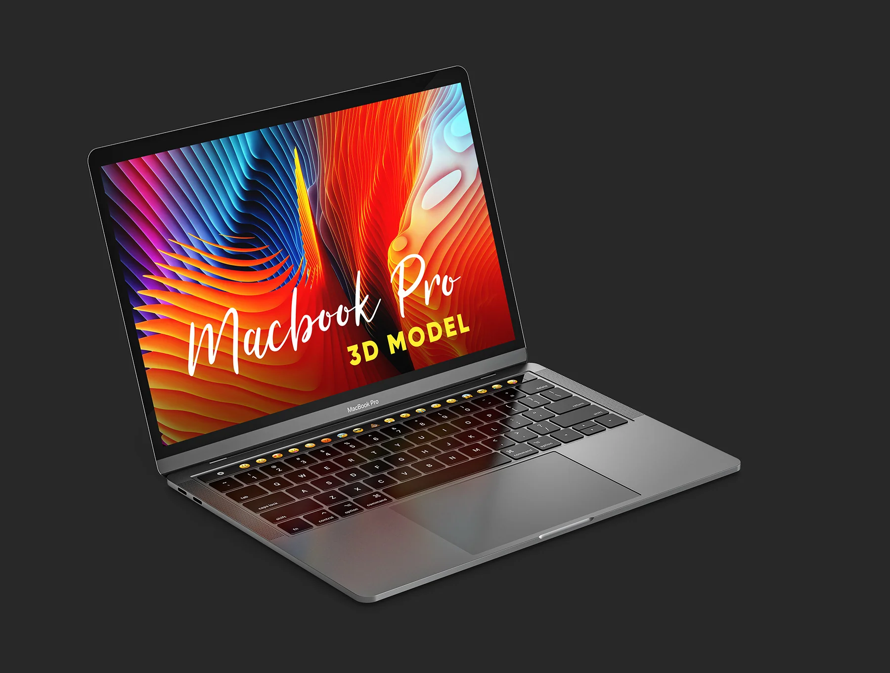 MacBook Pro 3D Model 5