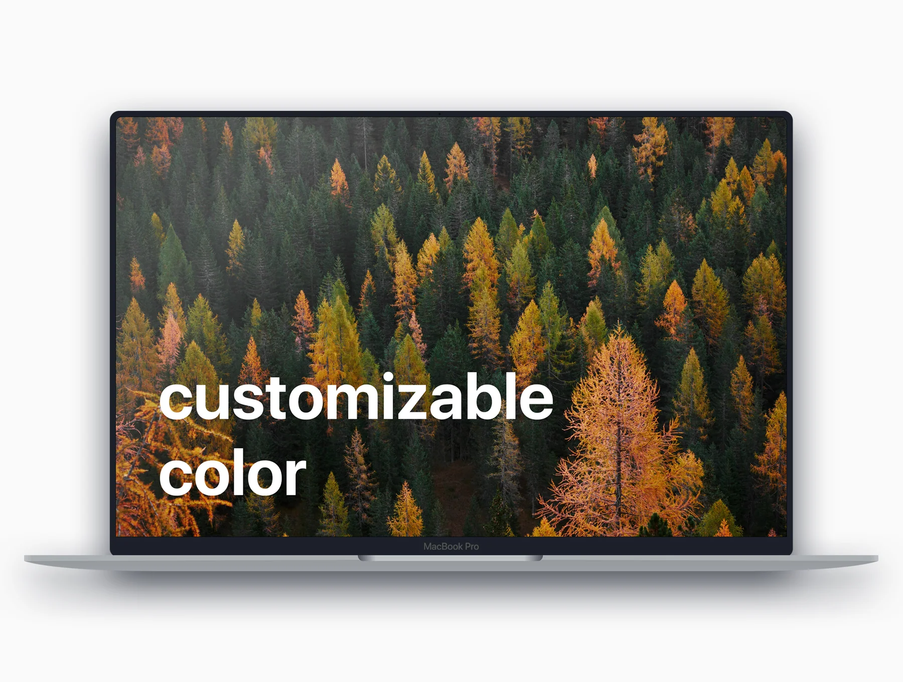 MacBook Pro Flat Mockup 3