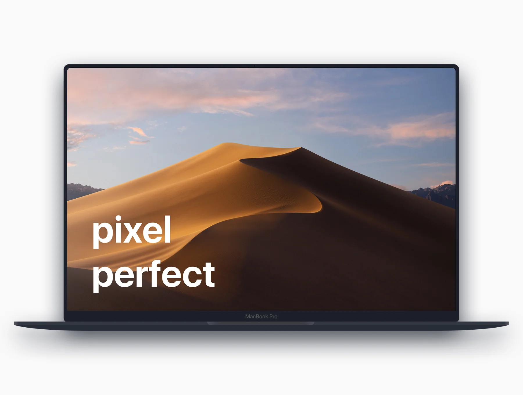 MacBook Pro Flat Mockup 5
