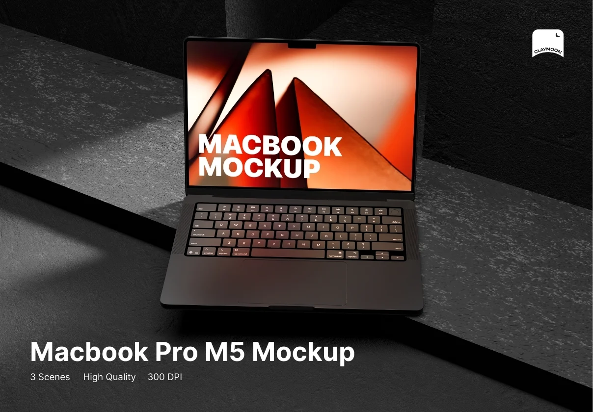 MacBook Pro M5 Mockup