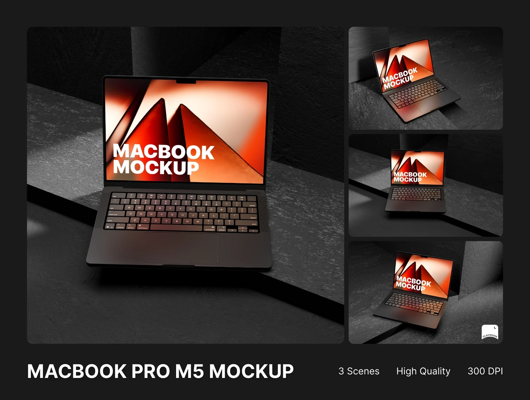 MacBook Pro M5 Mockup
