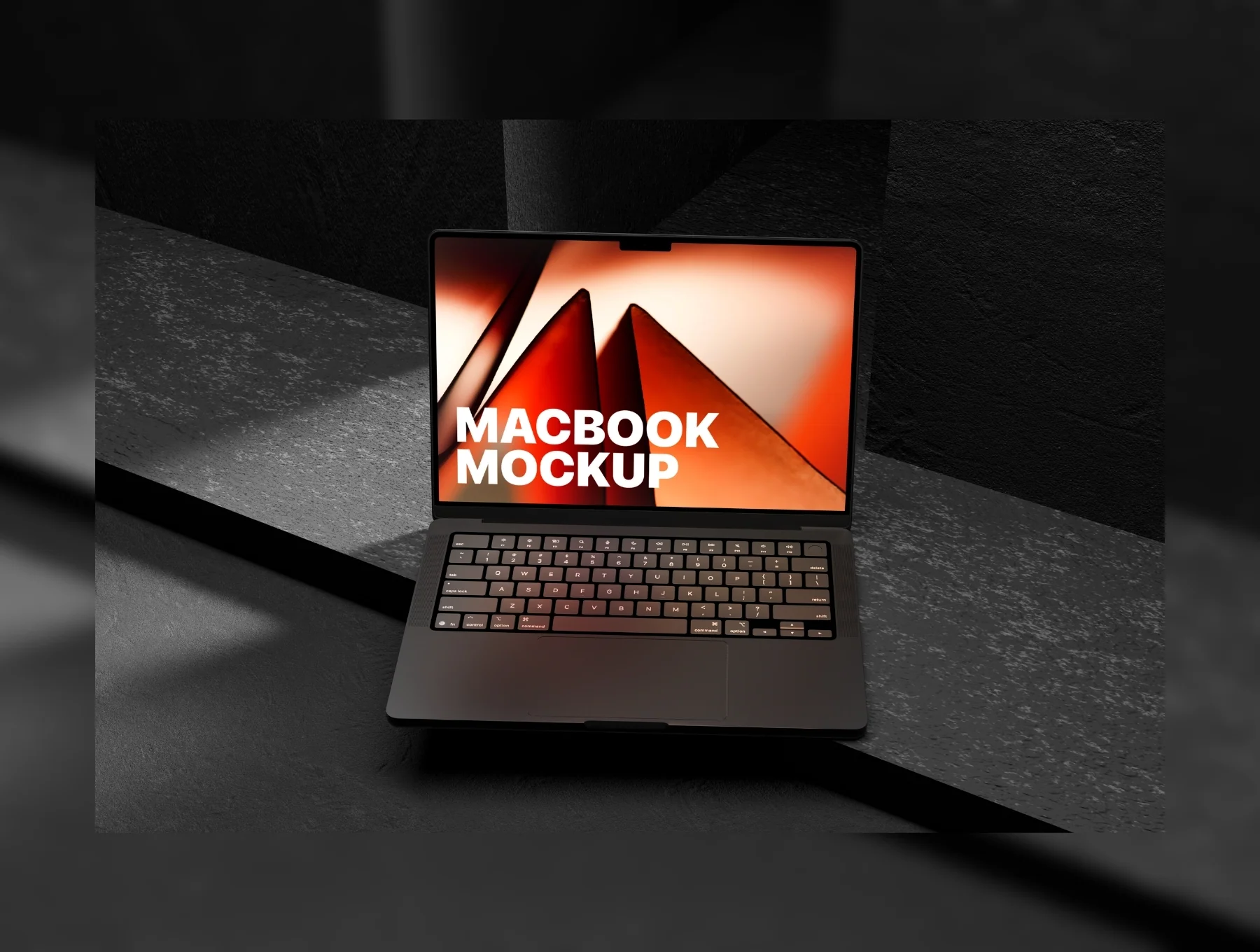 MacBook Pro M5 Mockup 4