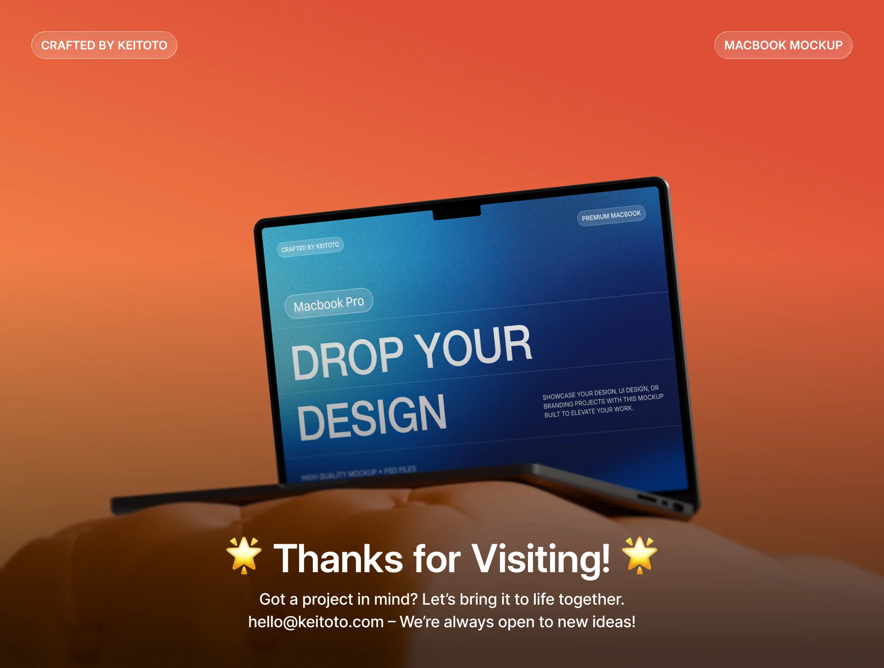 MacBook Pro Mockup Modern Living Scenes 4