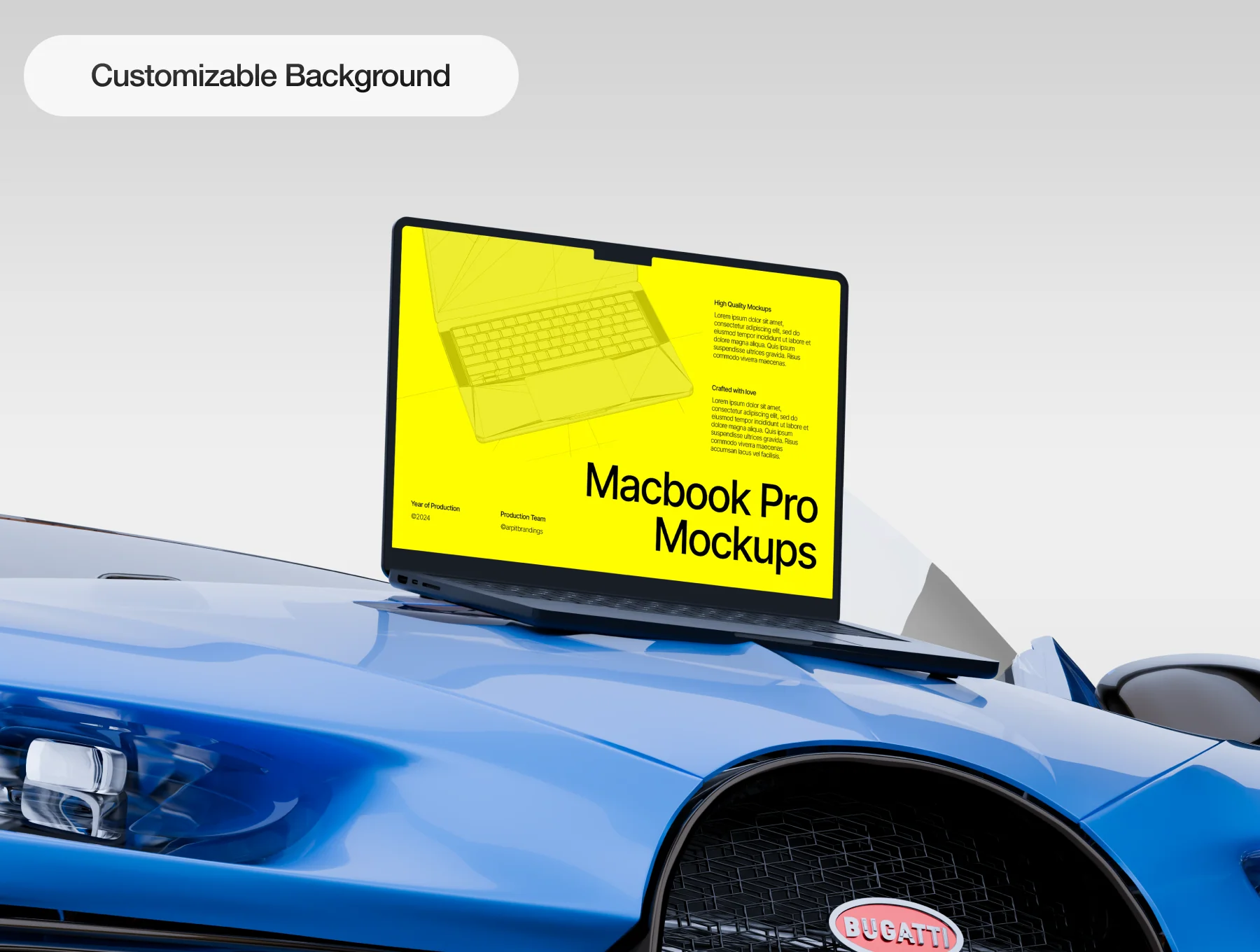 Macbook Pro Mockups: Automotive Edition 3