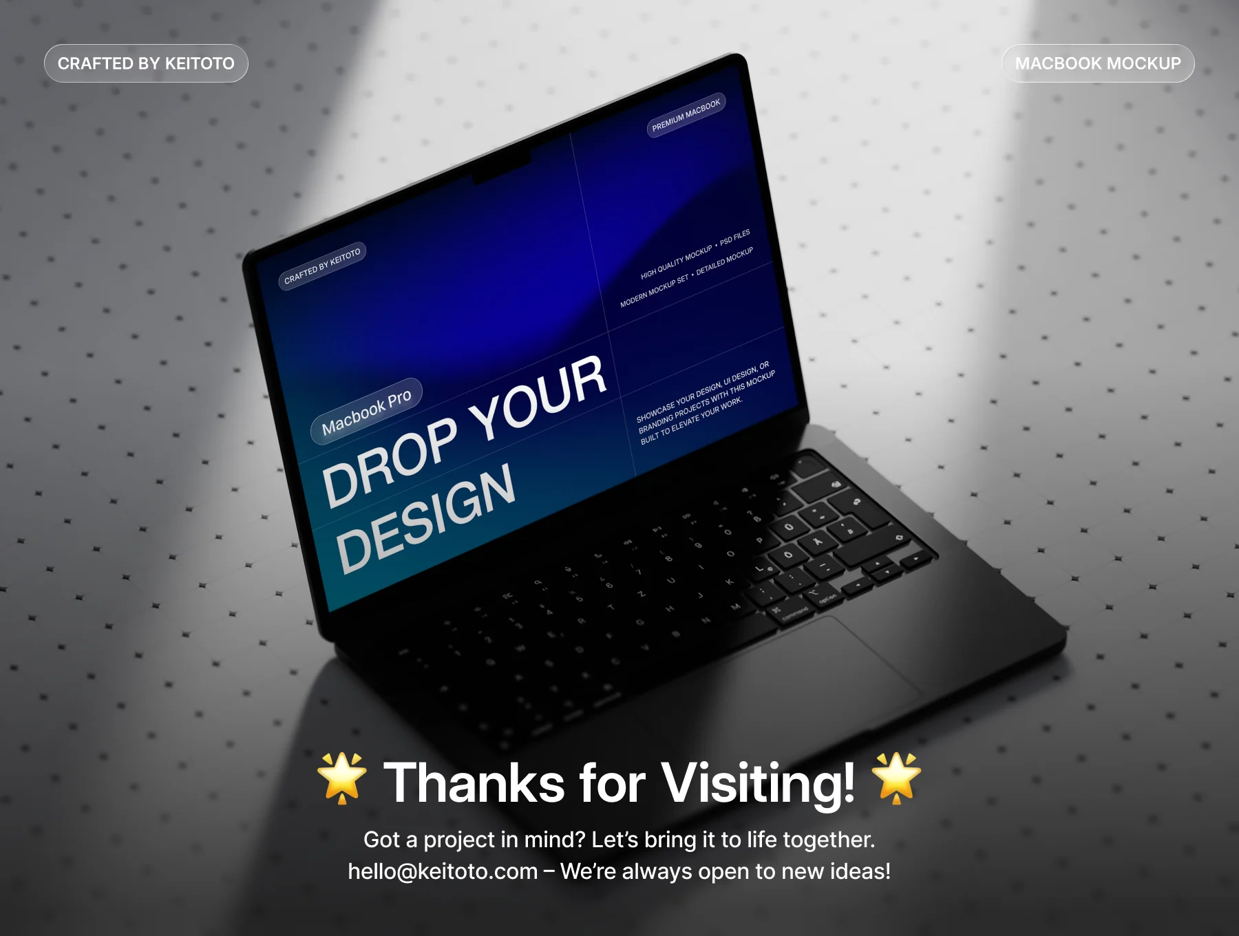 MacBook Pro Modern Light Environment Mockup 4