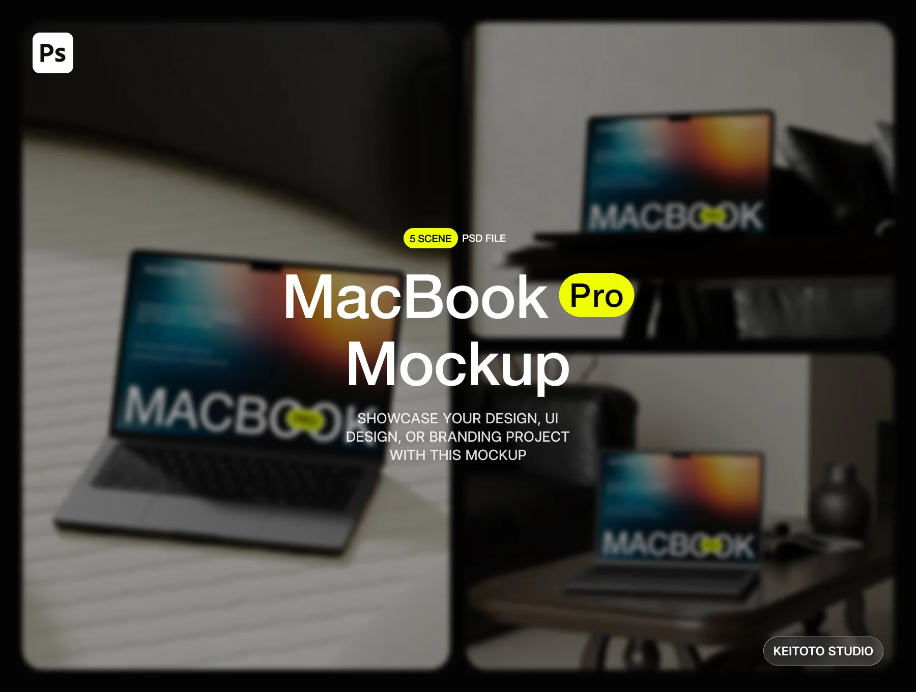 MacBook Pro Modern Lounge Presentation 2