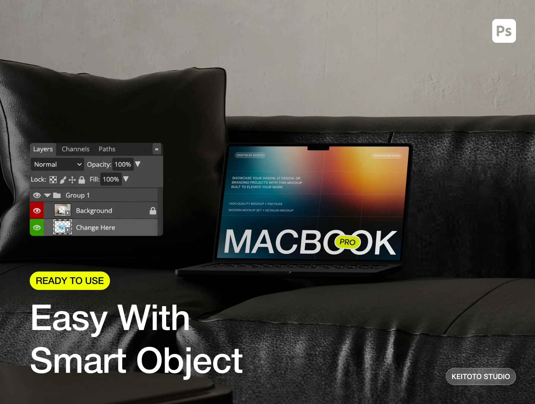 MacBook Pro Modern Lounge Presentation 3