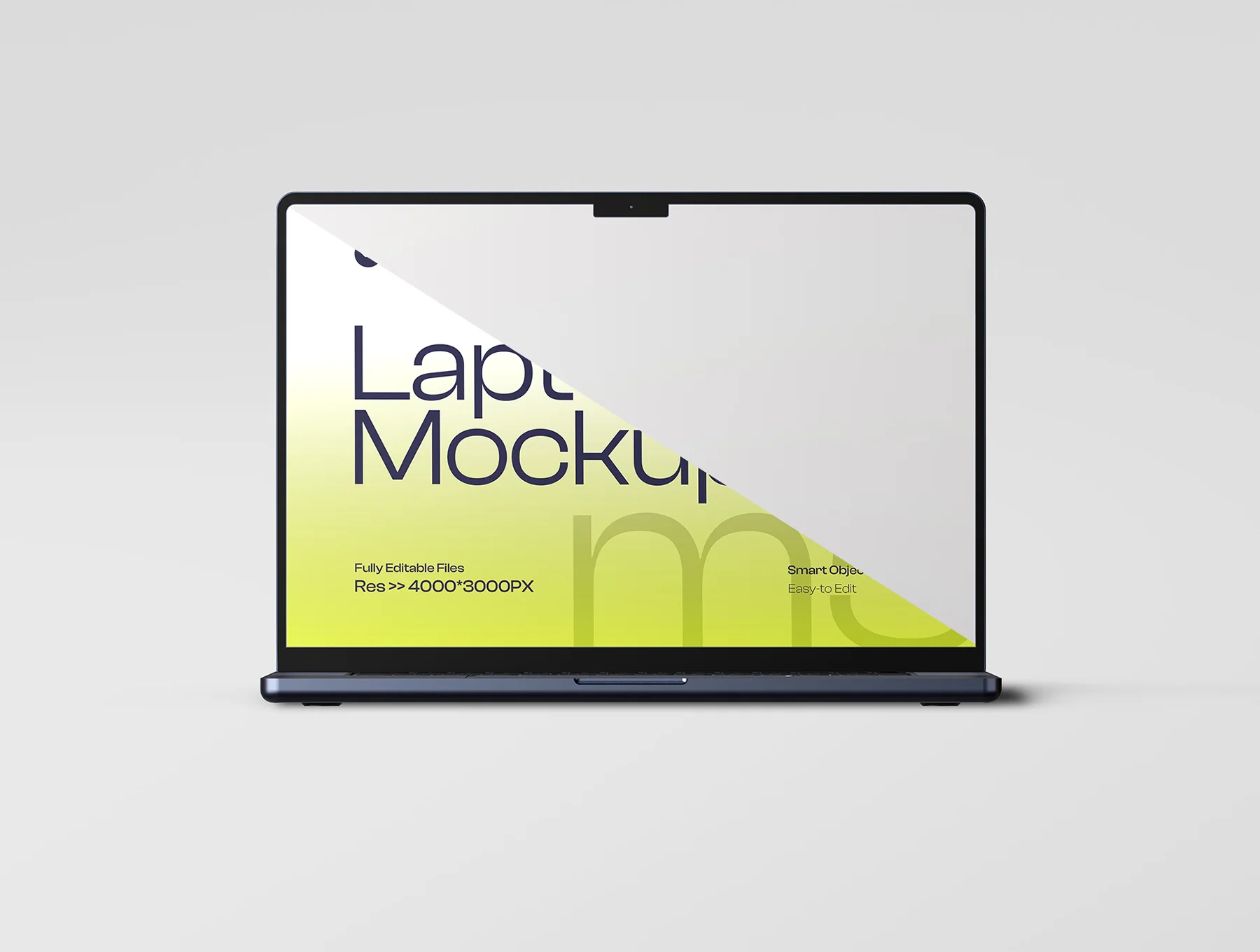 Macbook Screen Mockup Set - 03 High Quality Scene 6