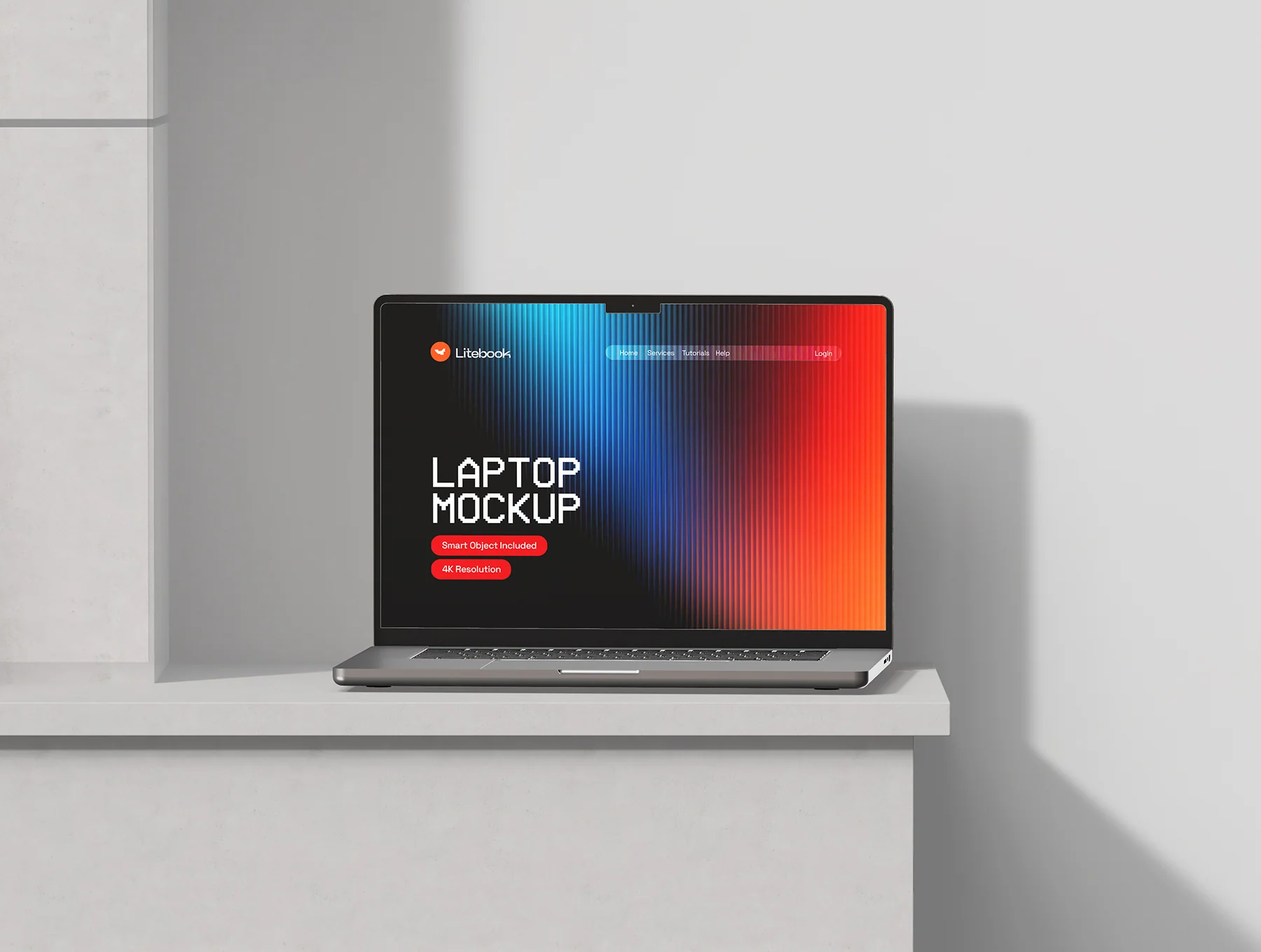 Macbook Screen Mockup Set - 10 Scene