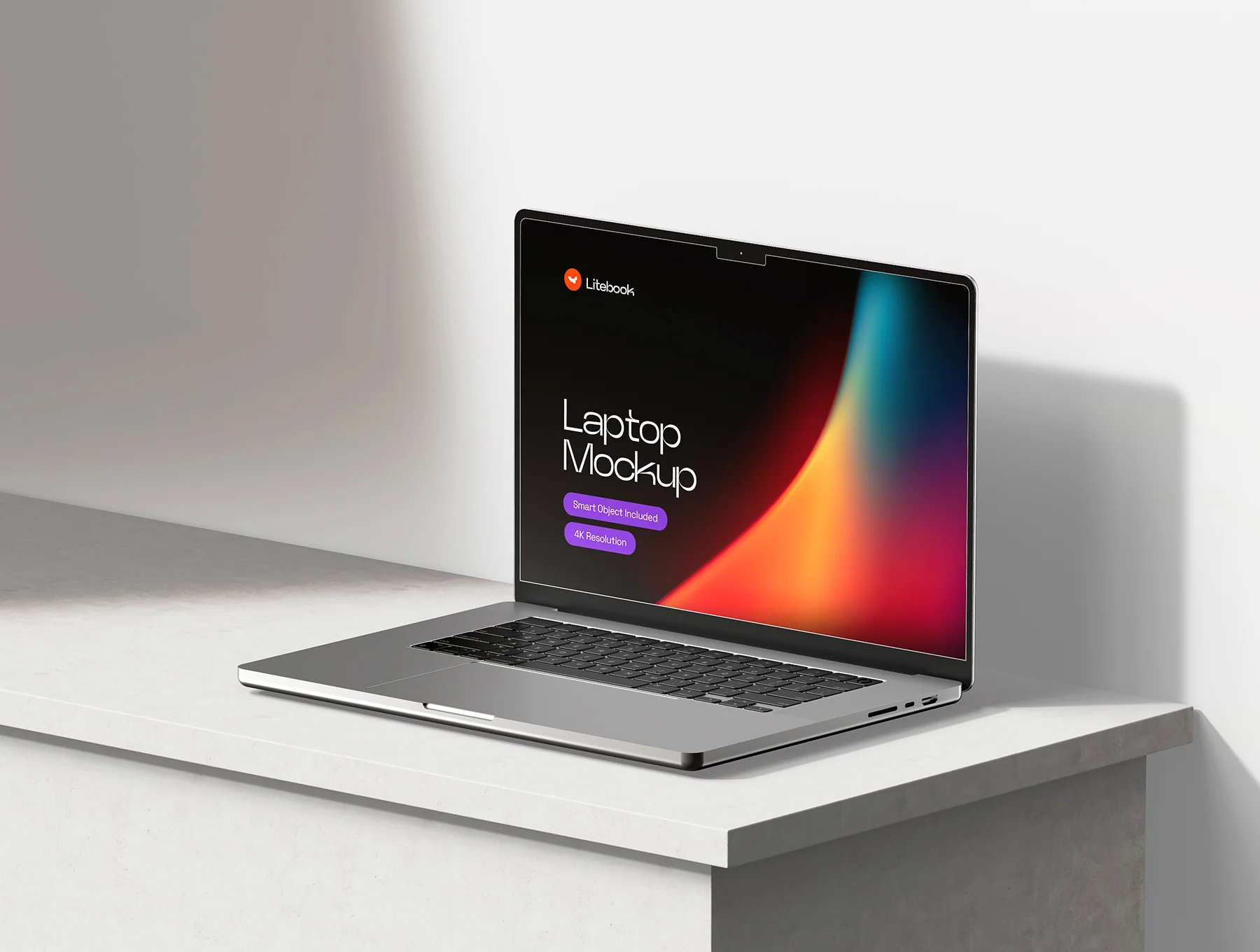 Macbook Screen Mockup Set - 10 Scene 4