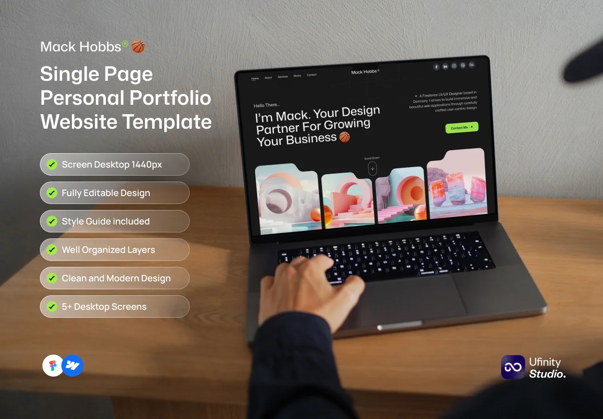 Mack Hobbs - Personal Portfolio Website