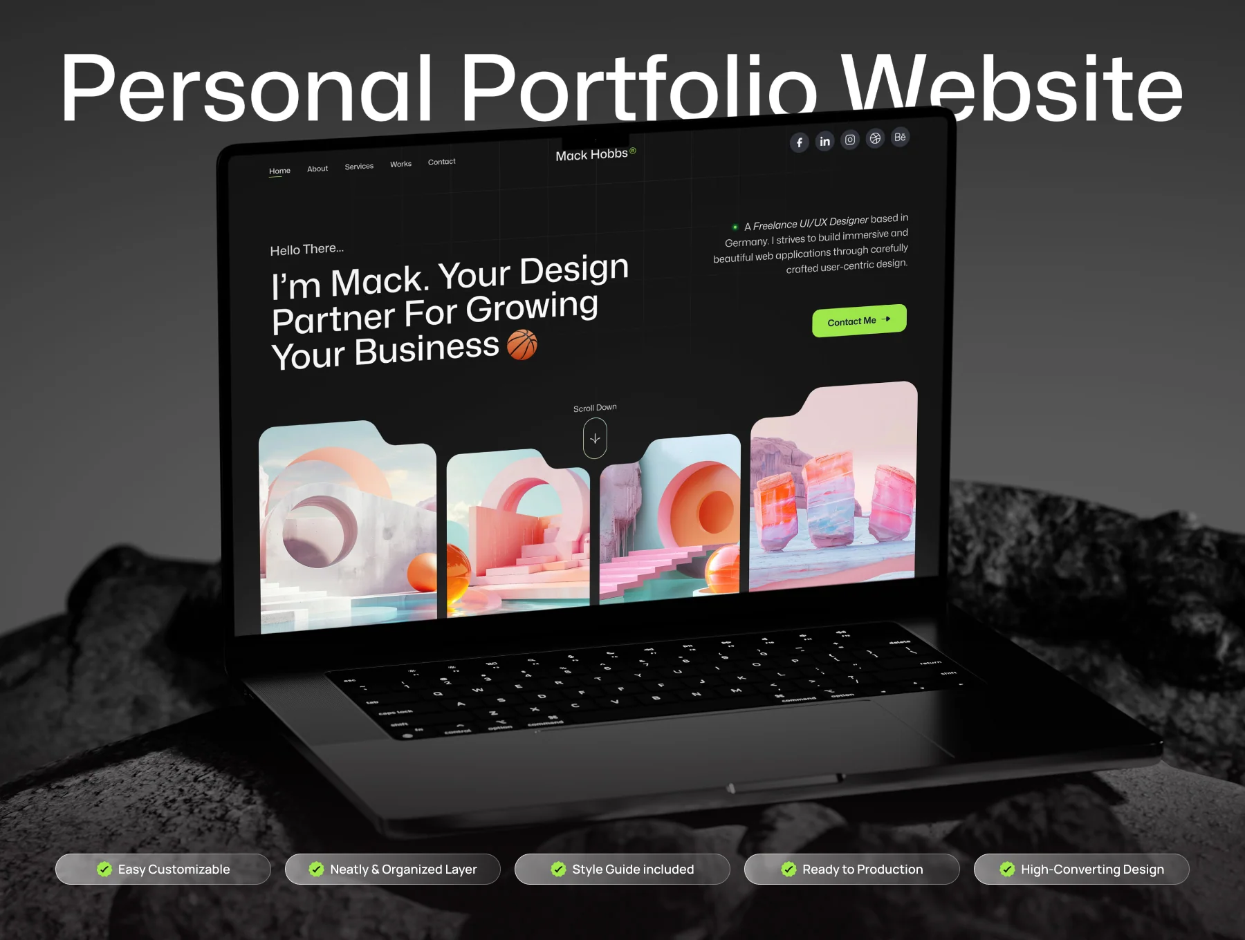 Mack Hobbs - Personal Portfolio Website