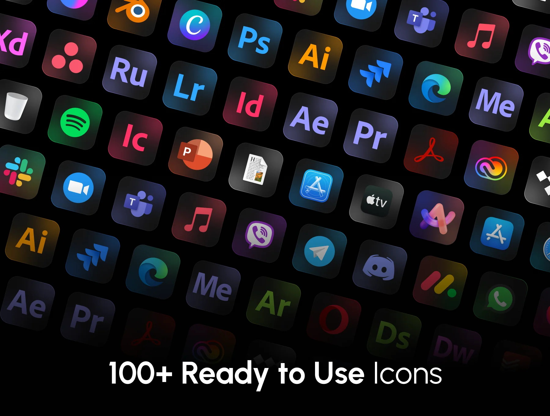 MacOS app icons set 3