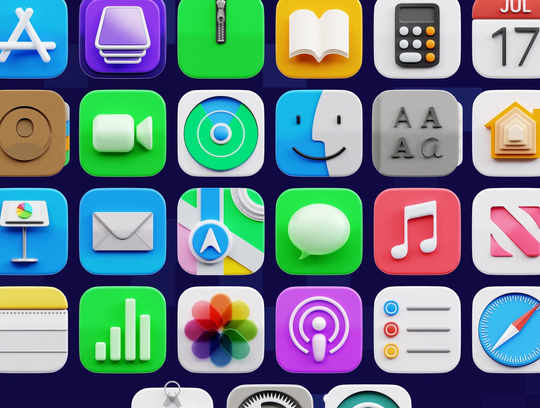 MacOs Apps 3D Icon Set 5