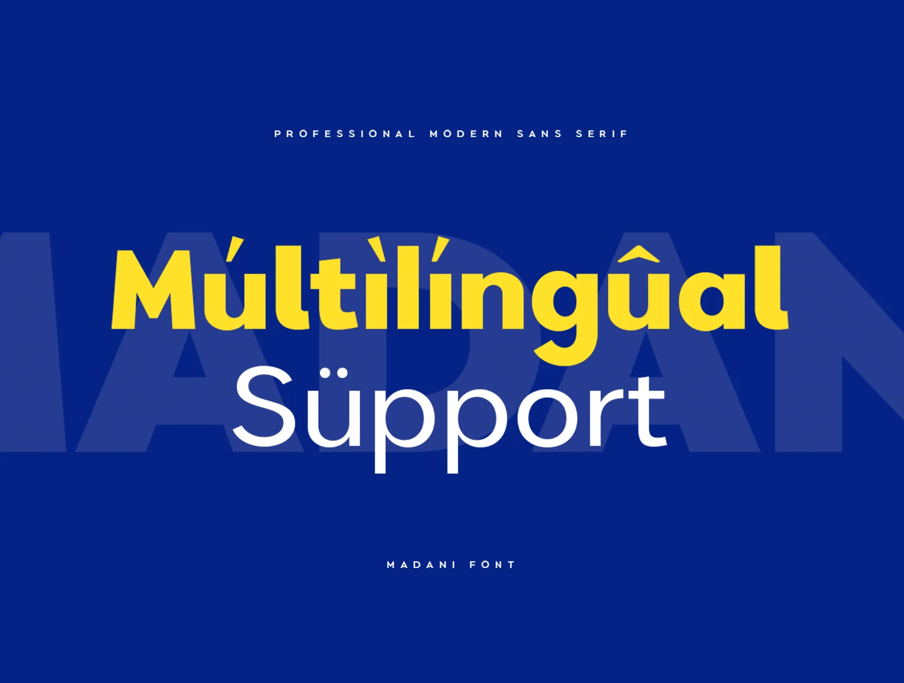 Madani Font Family 16