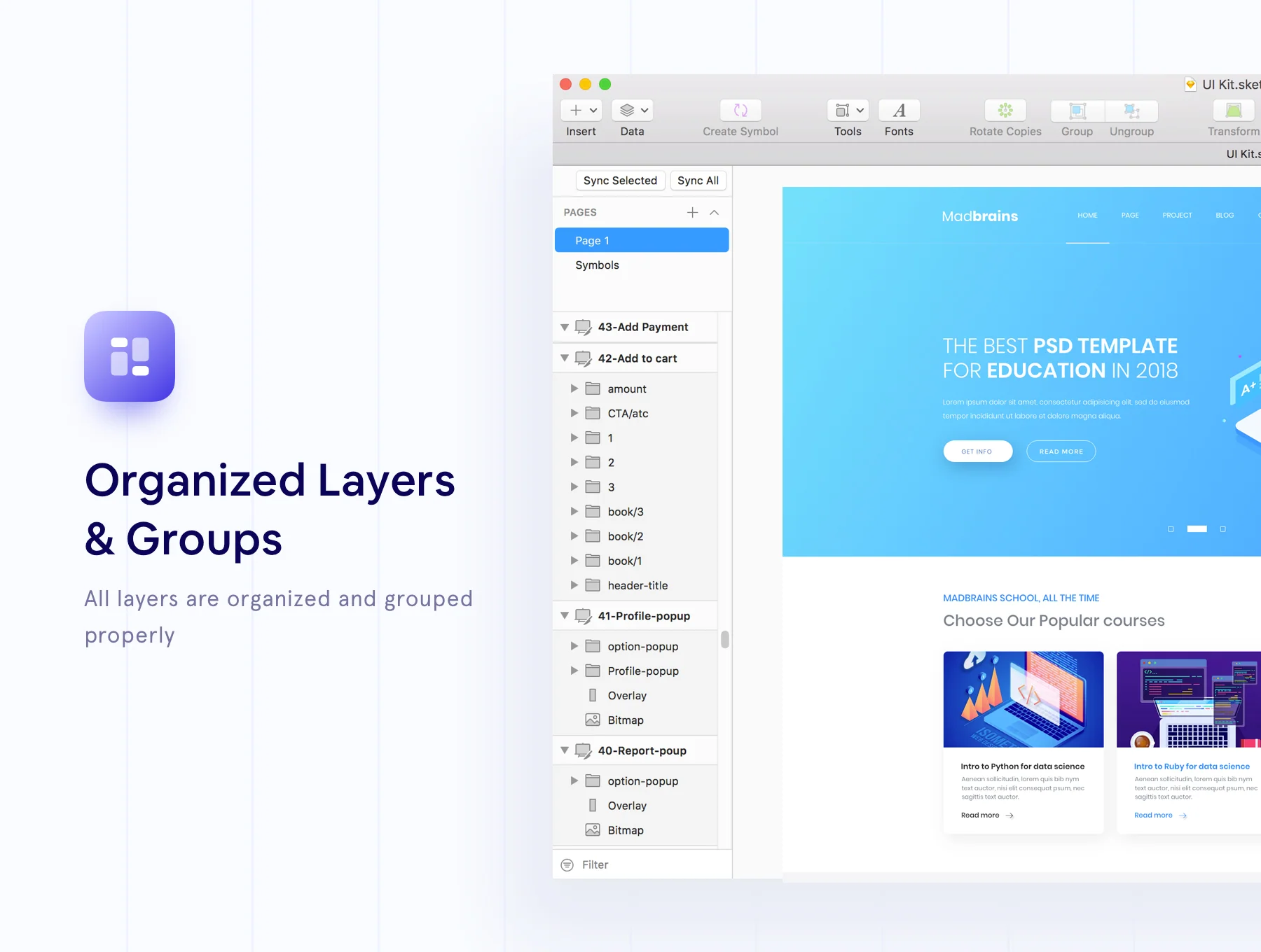 Madbrains UIUX Landing page 4