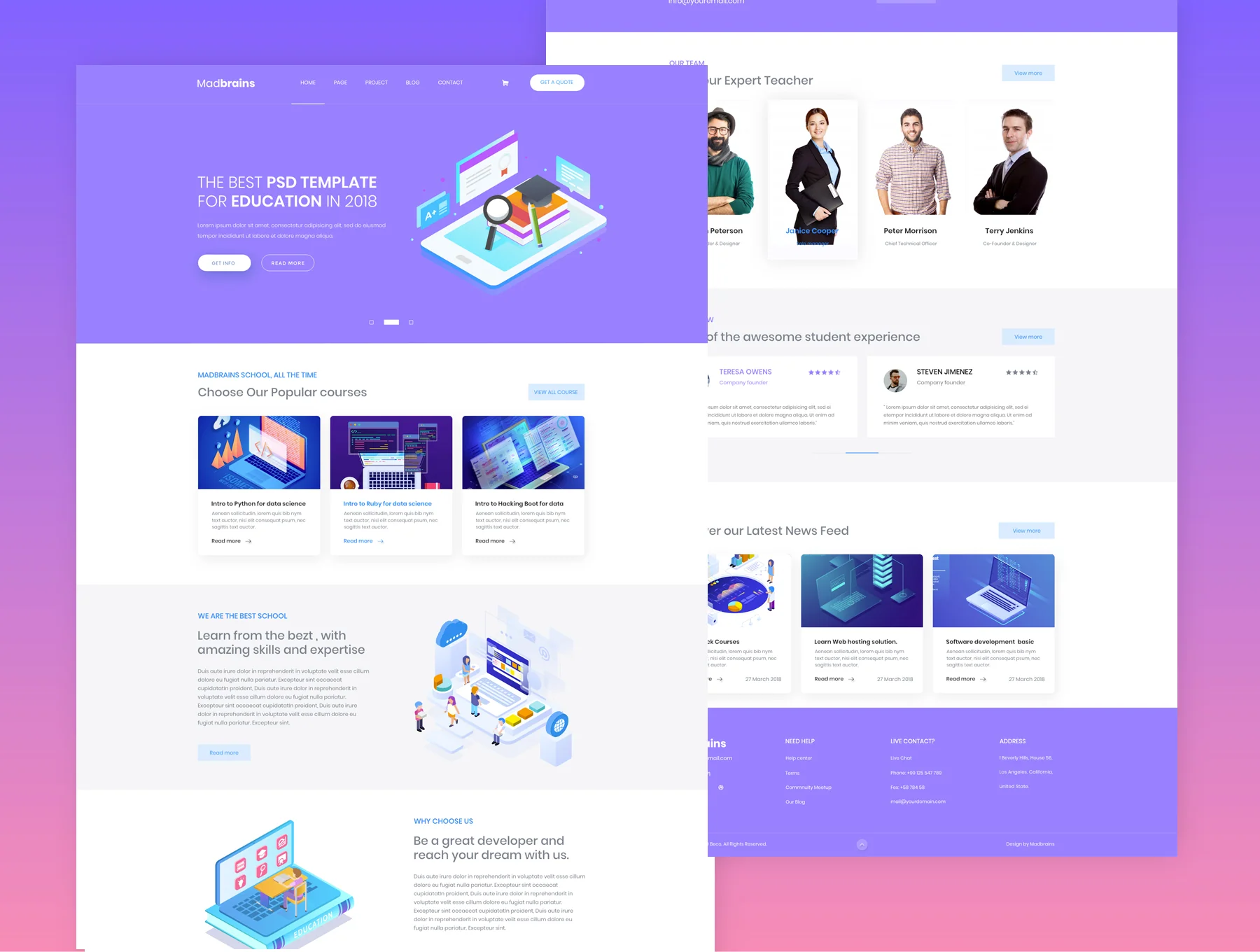 Madbrains UIUX Landing page 6
