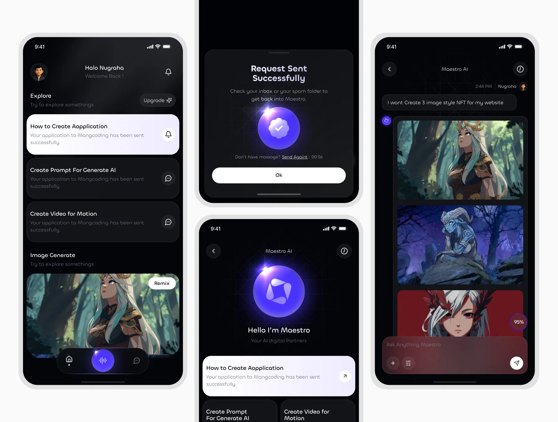 Maesttro - Chat Bot Artificial Intelligence Application 3