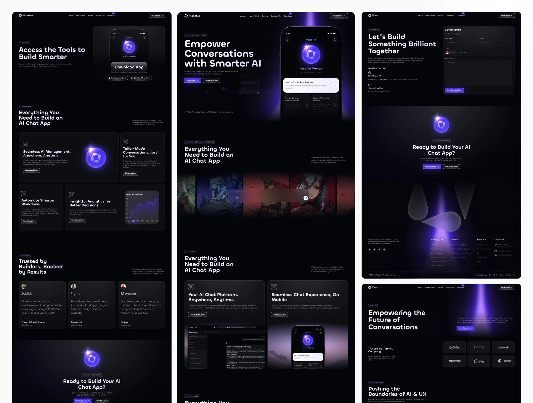 Maesttro - Responsive Design Website 4