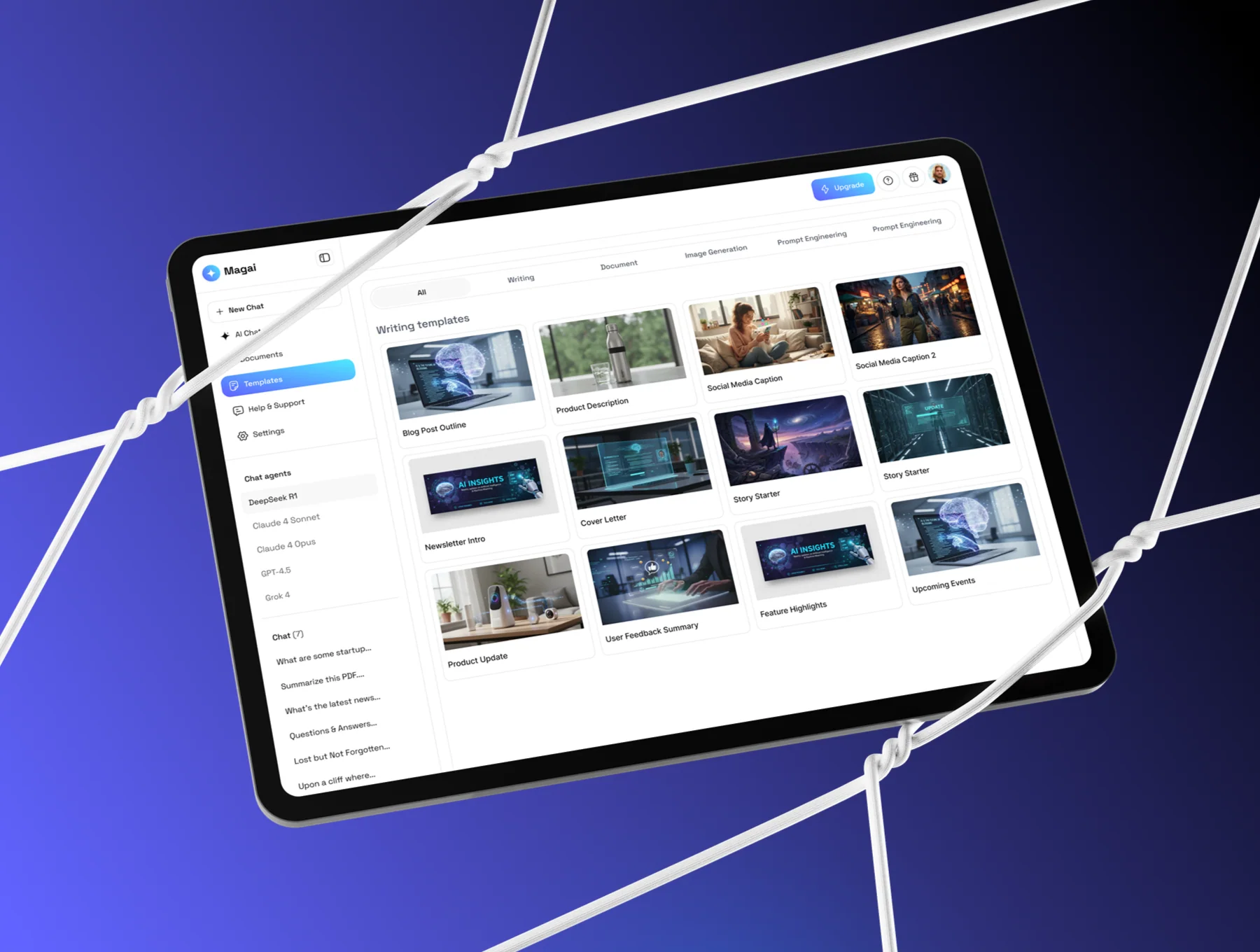 MagAI - AI Chat Dashboard UI Kit 2