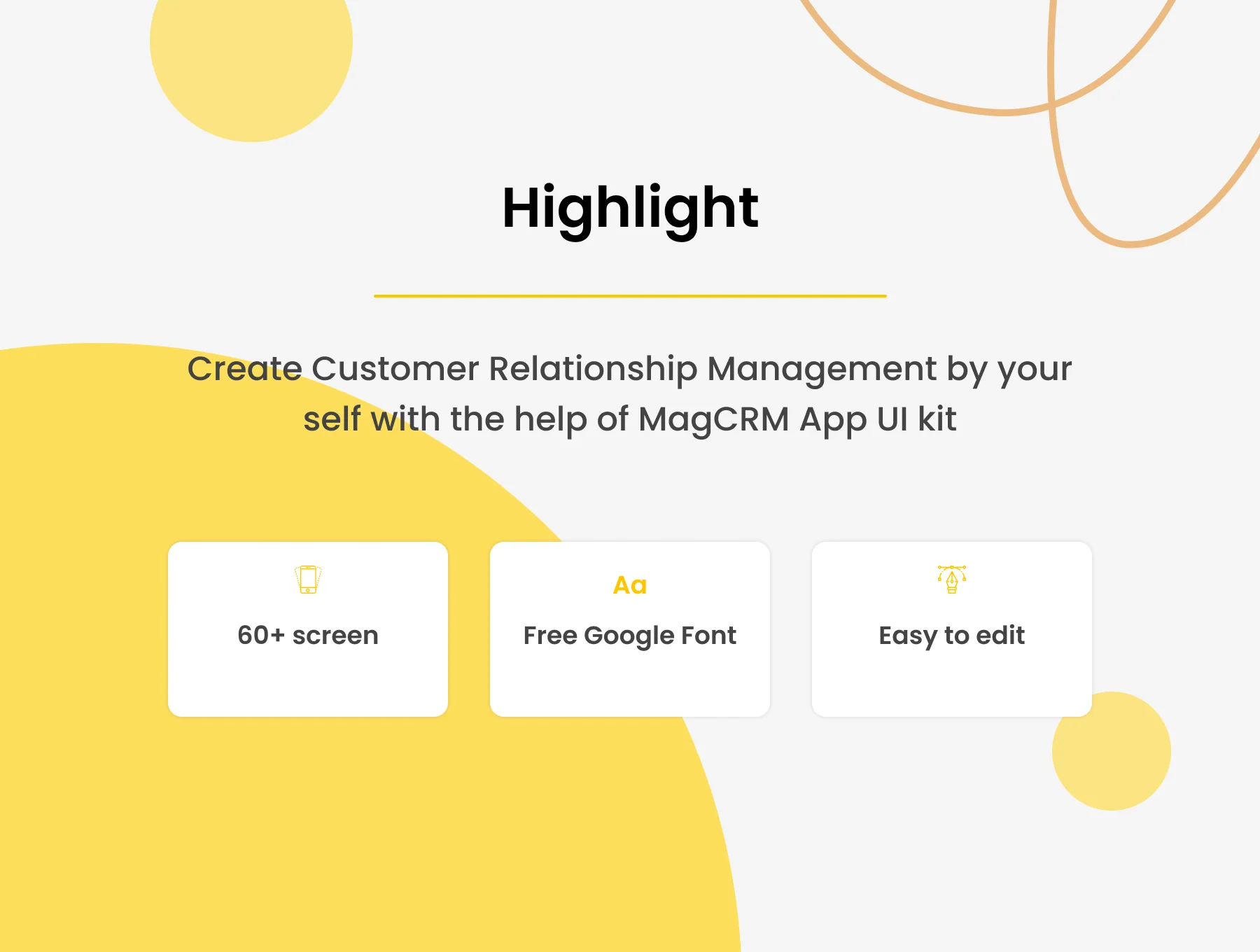 MagCRM - Customer Relationship Management Mobile App UI Kit 5
