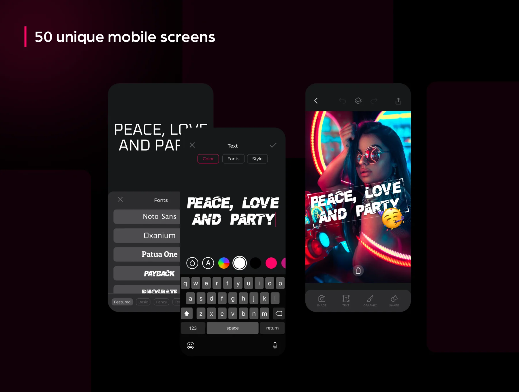 Mage Photo Edit App UI Kit 2