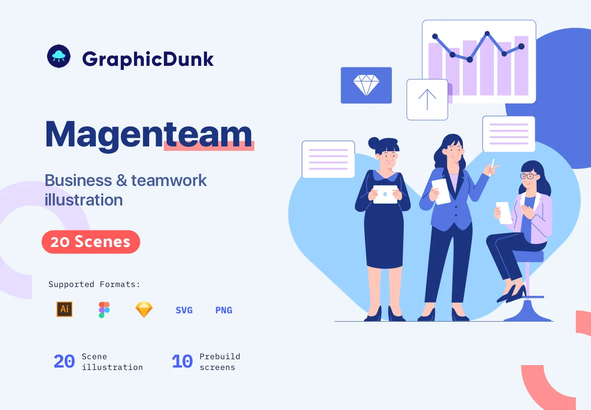 Magenteam - Business Illustration
