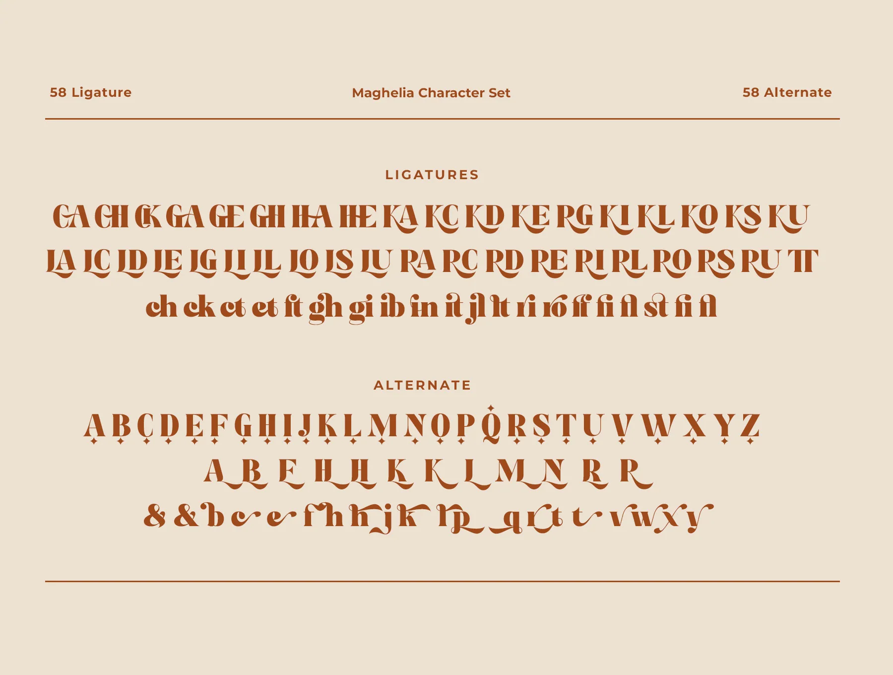 Maghelia Serif Font 7